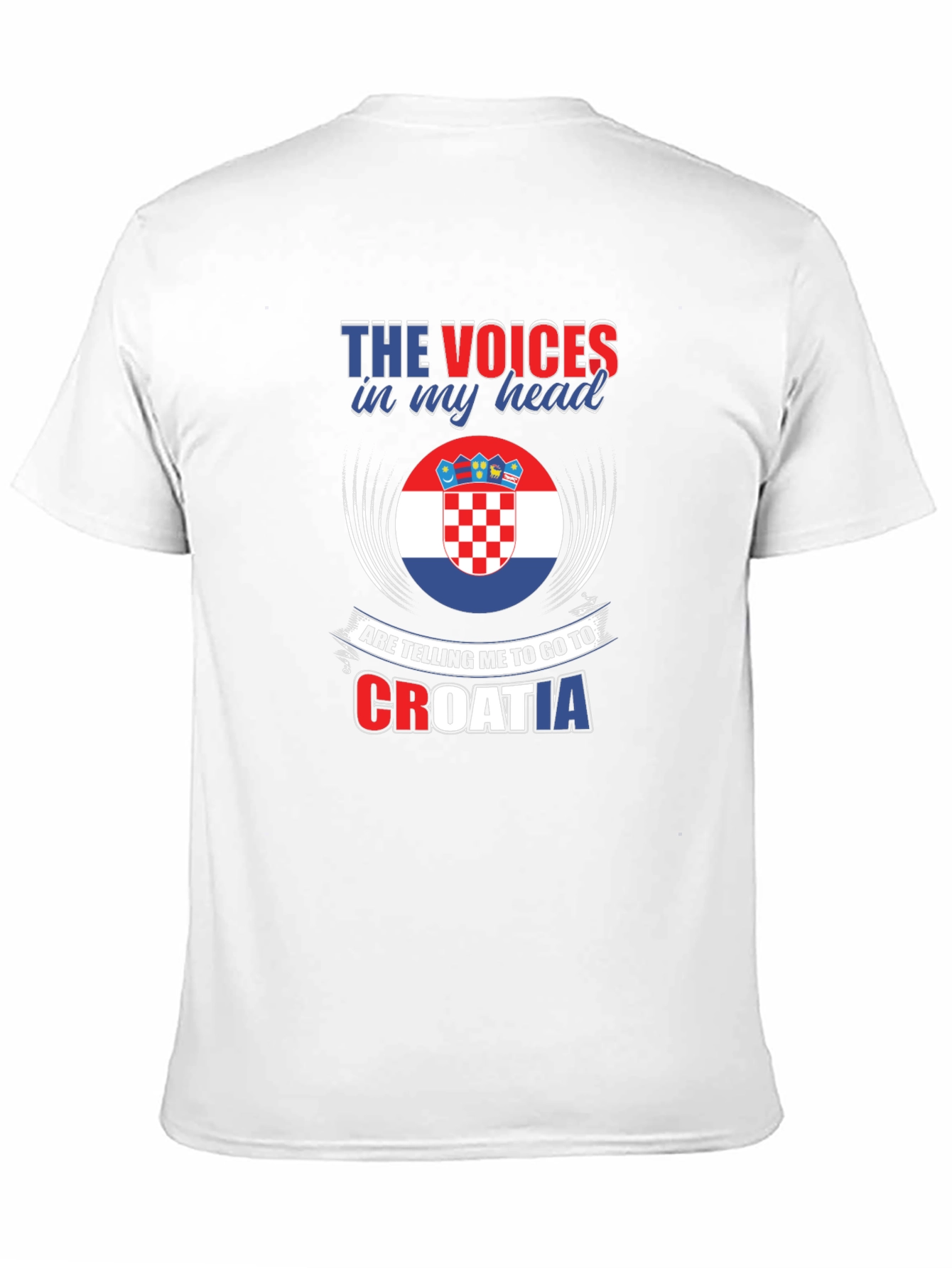 Voices in My Head Croatia T-Shirt