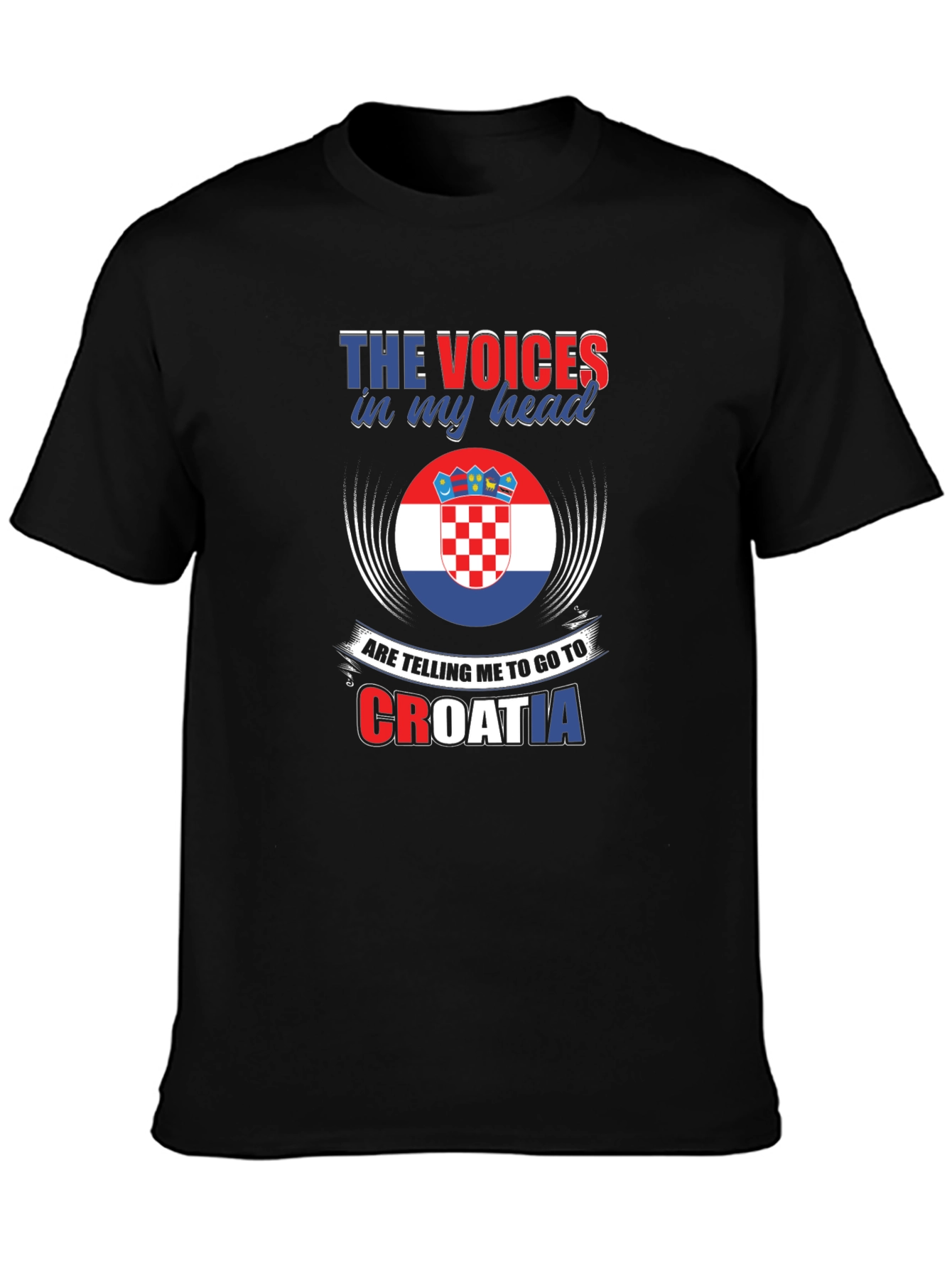 Voices in My Head Croatia T-Shirt