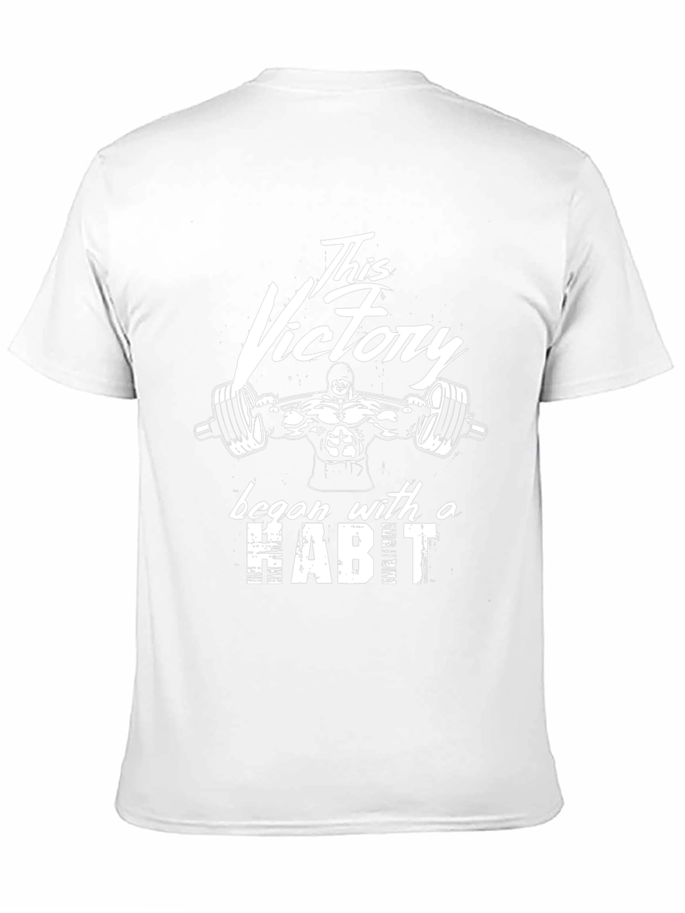 Victory Begins With a Habit Gym T-Shirt
