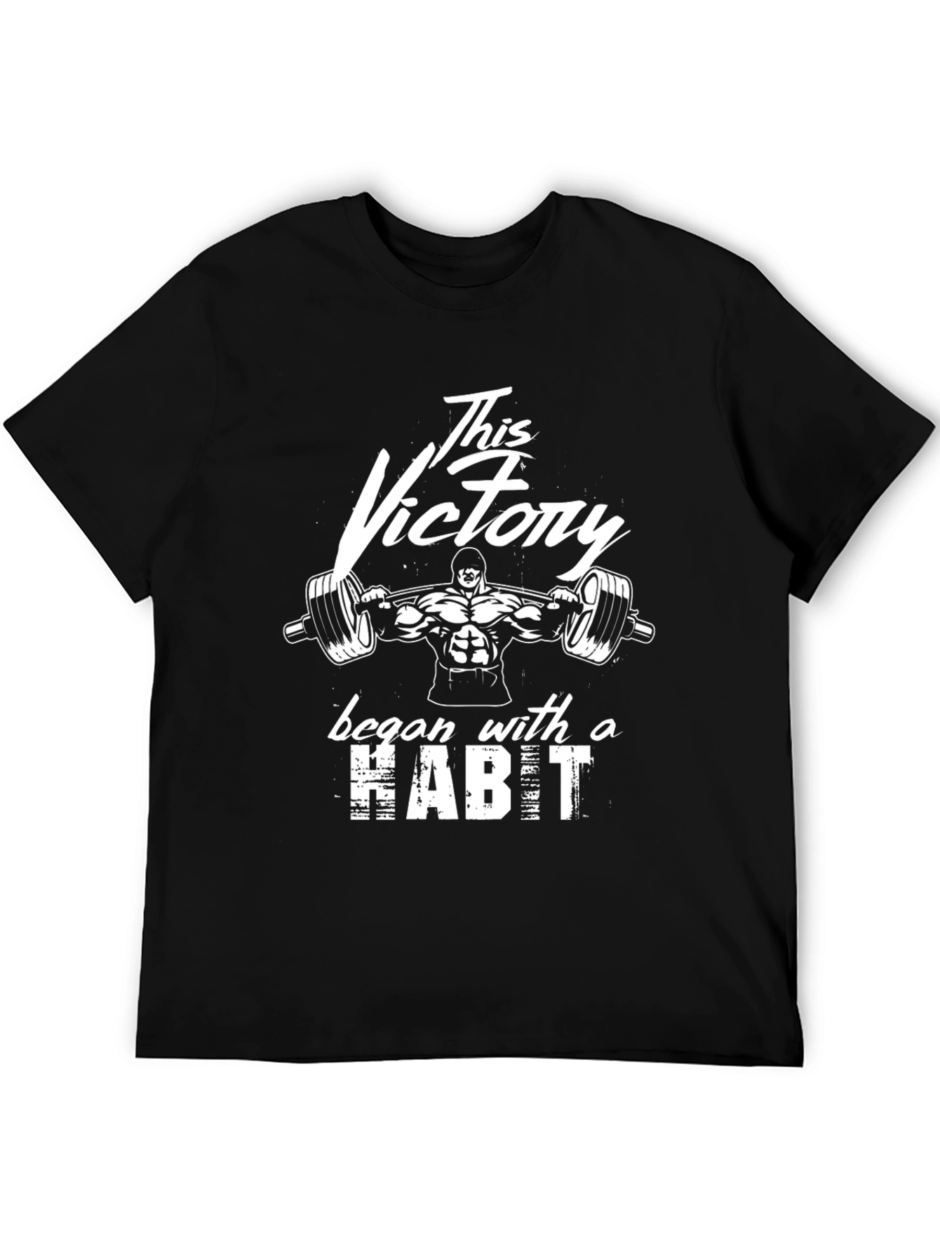 Victory Begins With a Habit Gym T-Shirt