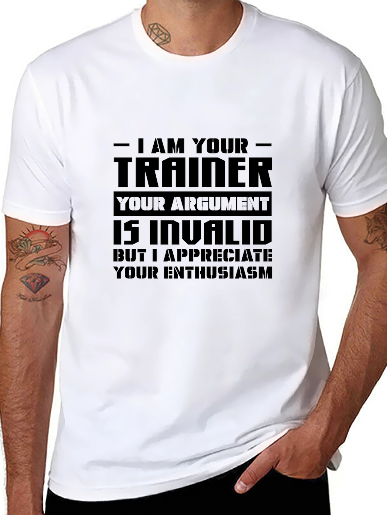 Trainer Argument Invalid Novelty T-Shirt
