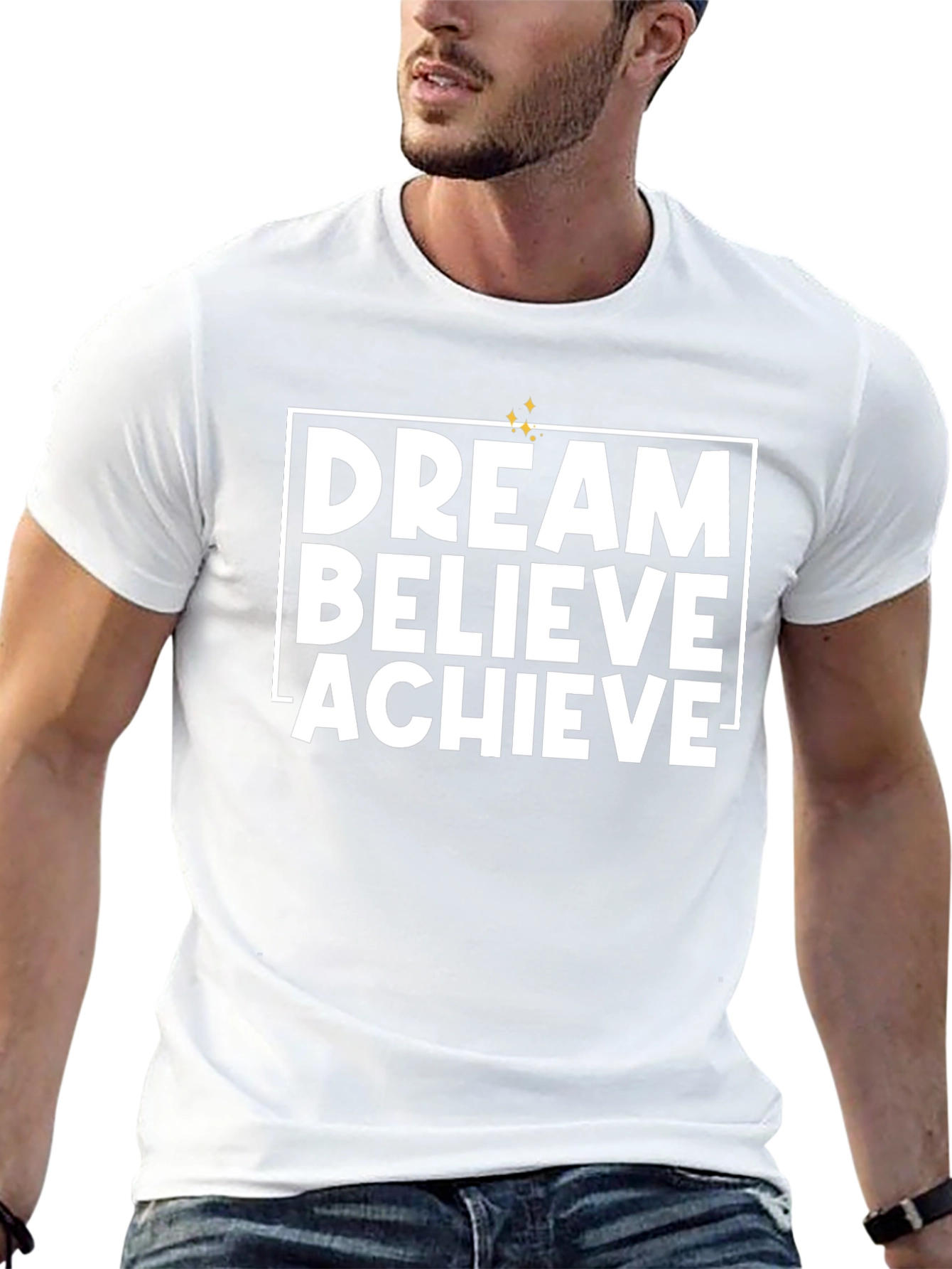 Dream Believe Achieve Graphic T-Shirt