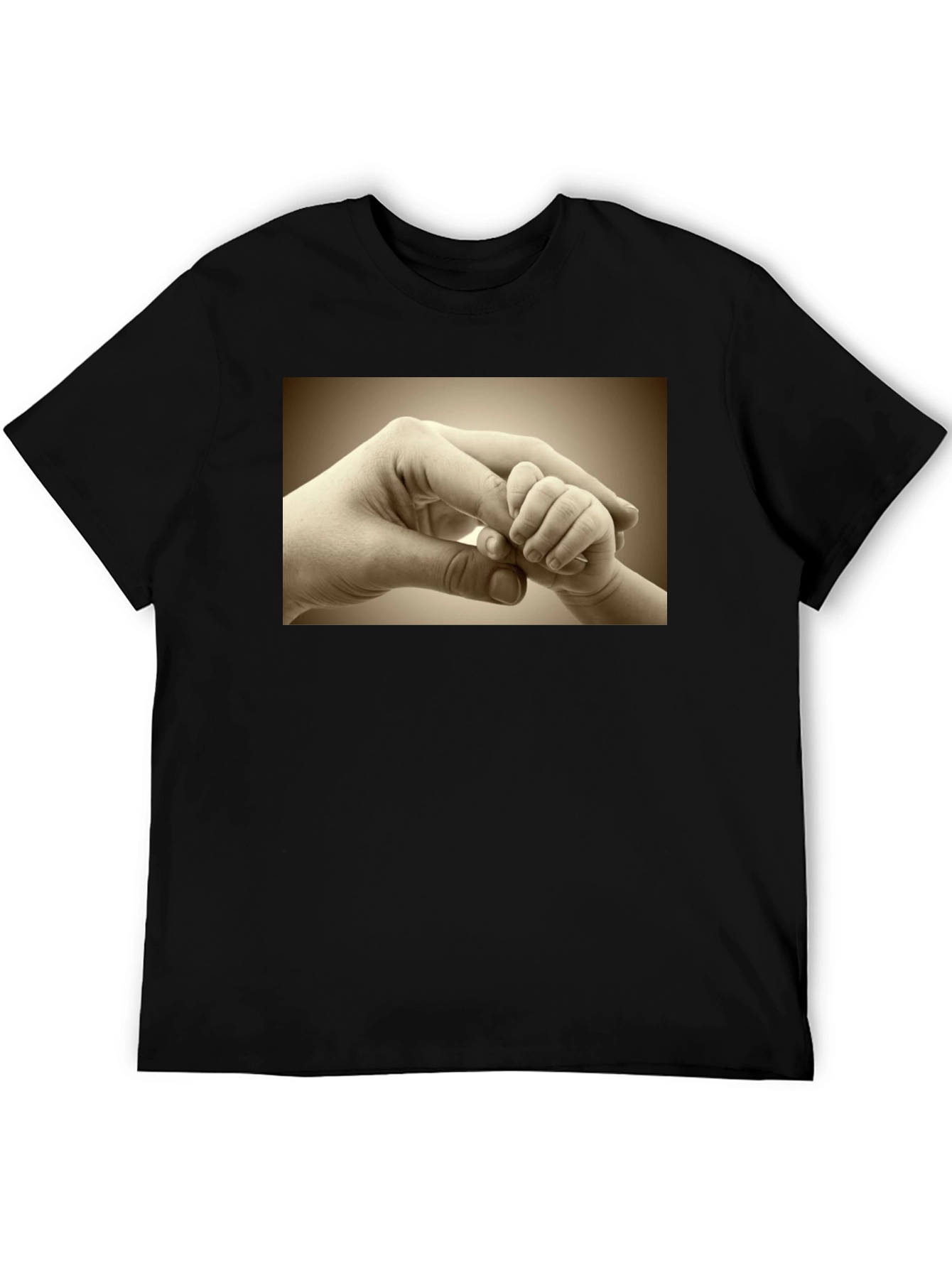 Touching Hands Graphic T-Shirt