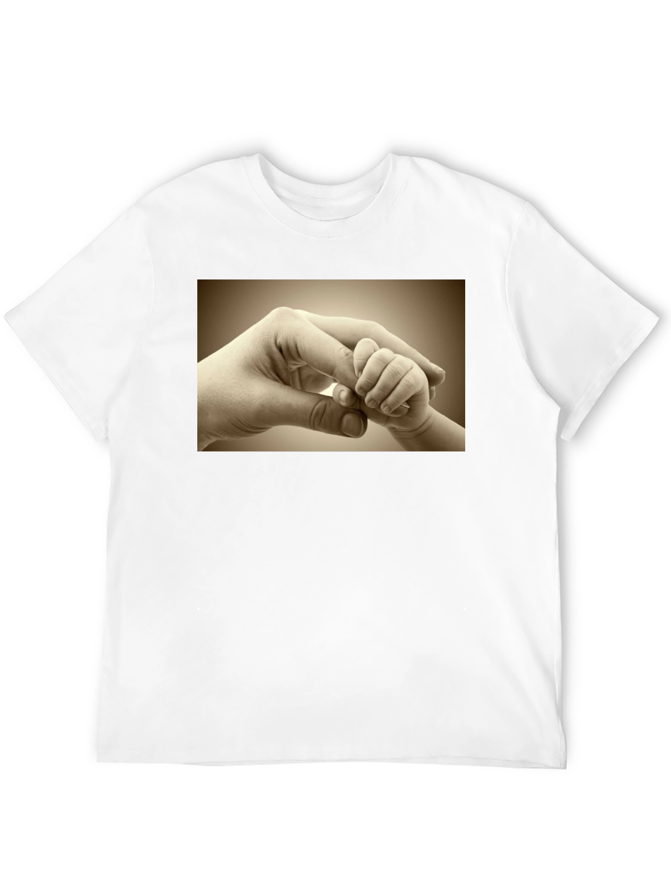 Touching Hands Graphic T-Shirt