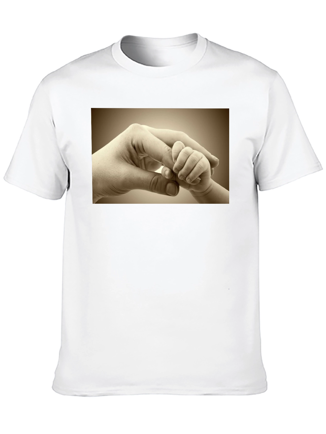 Touching Hands Graphic T-Shirt