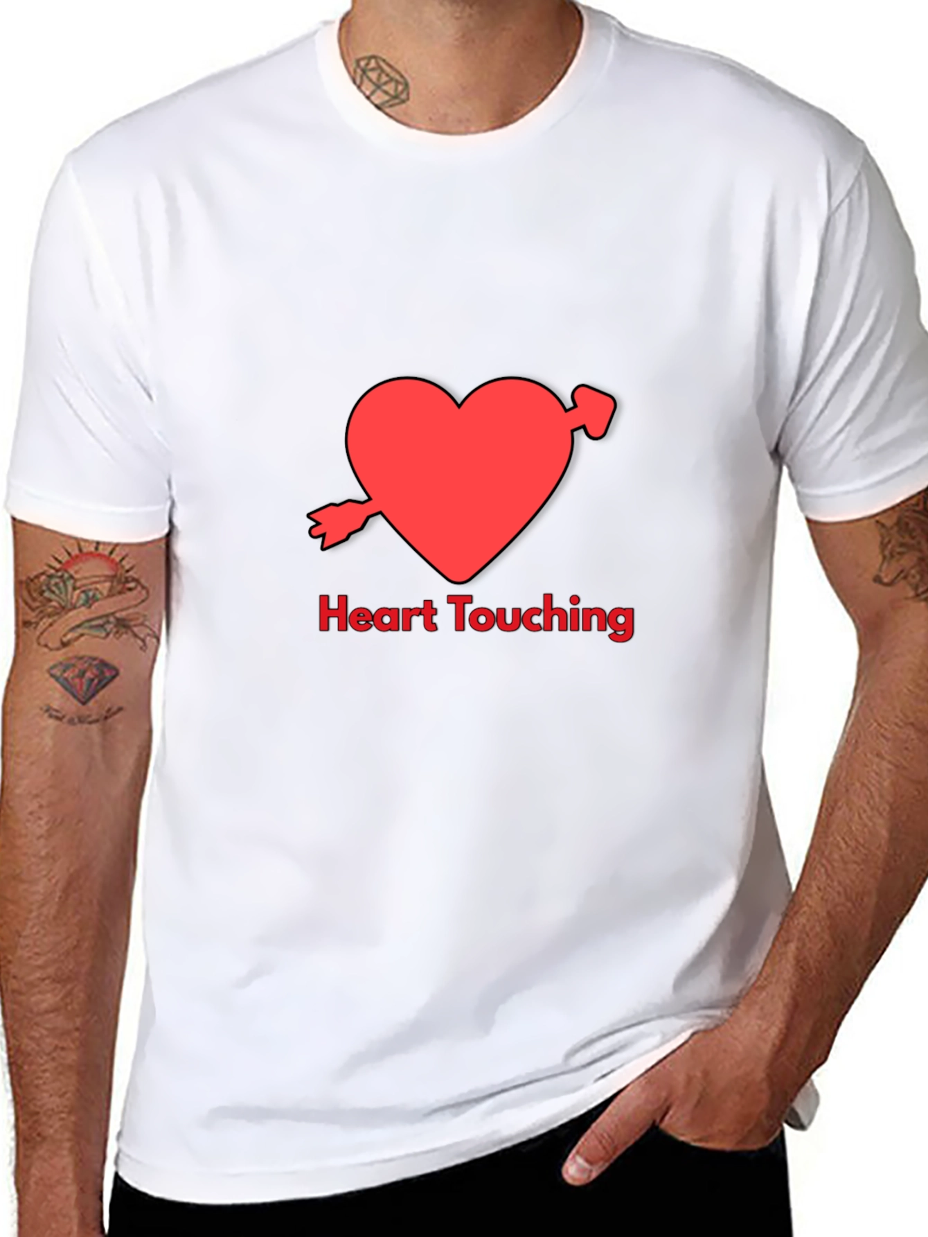 Heart Touching Graphic T-Shirt