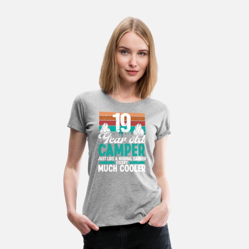 19 Year Old Camper Scouting Camping 19 Birthday