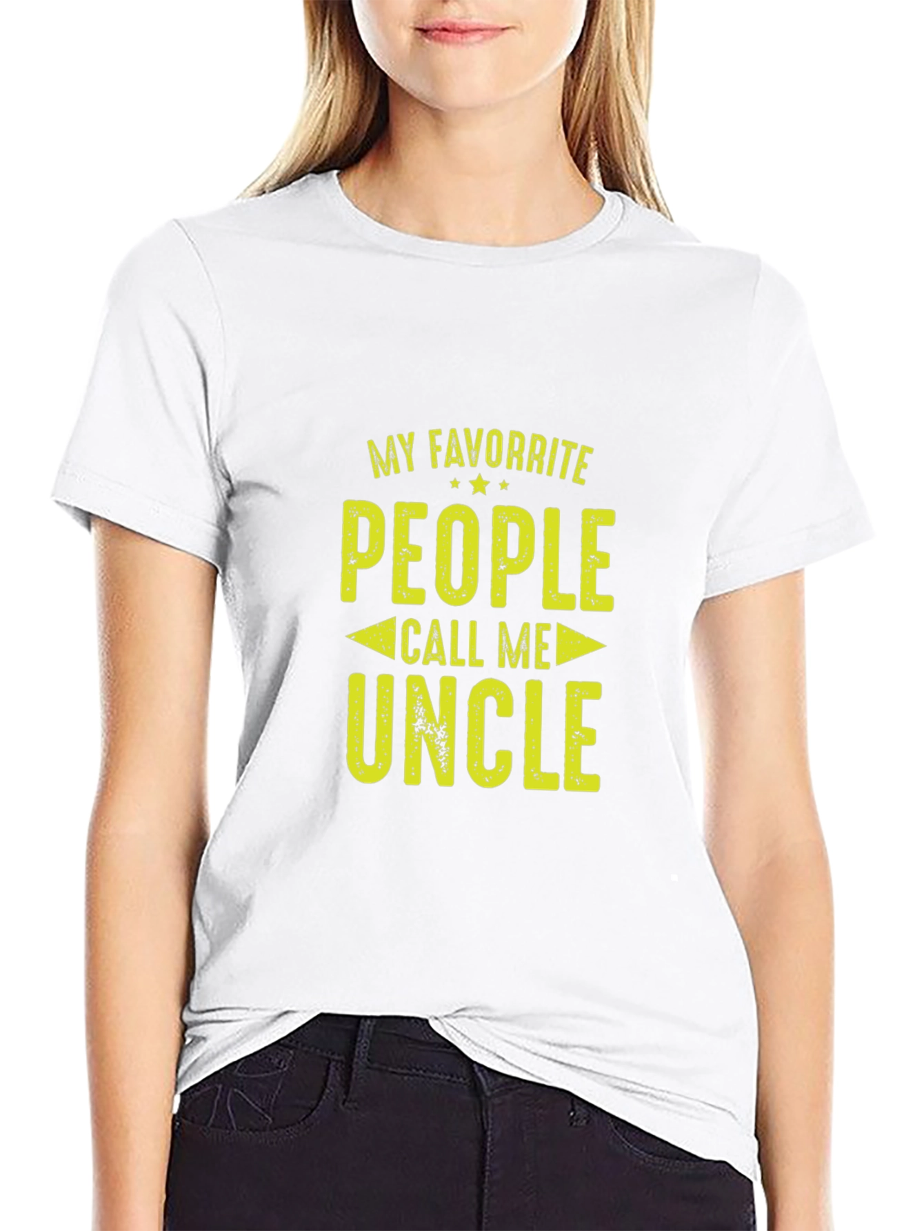 My Favorite People Call Me Uncle Graphic Tee