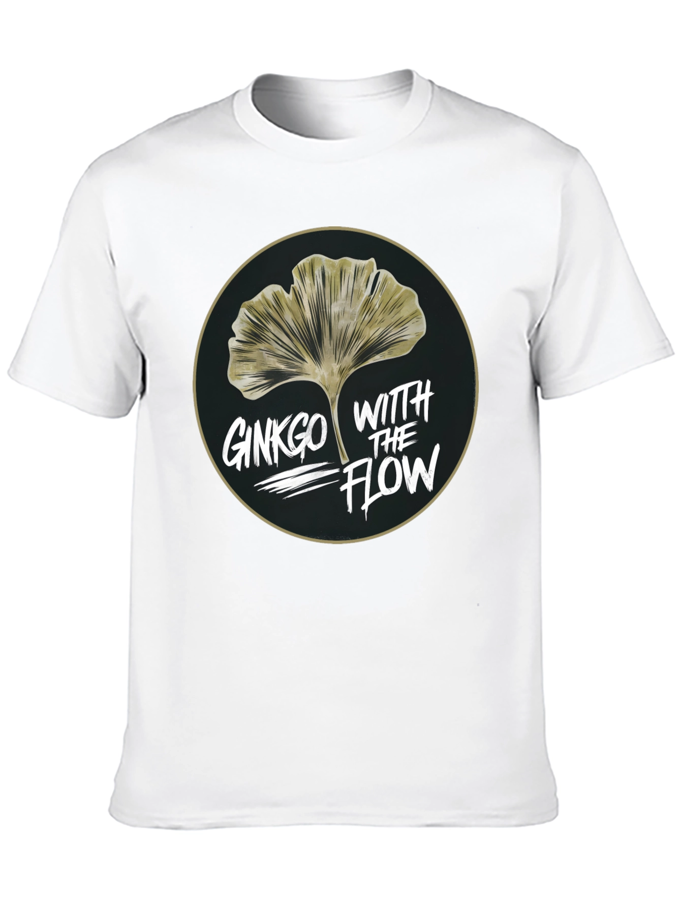 Ginkgo With The Flow Graphic T-Shirt