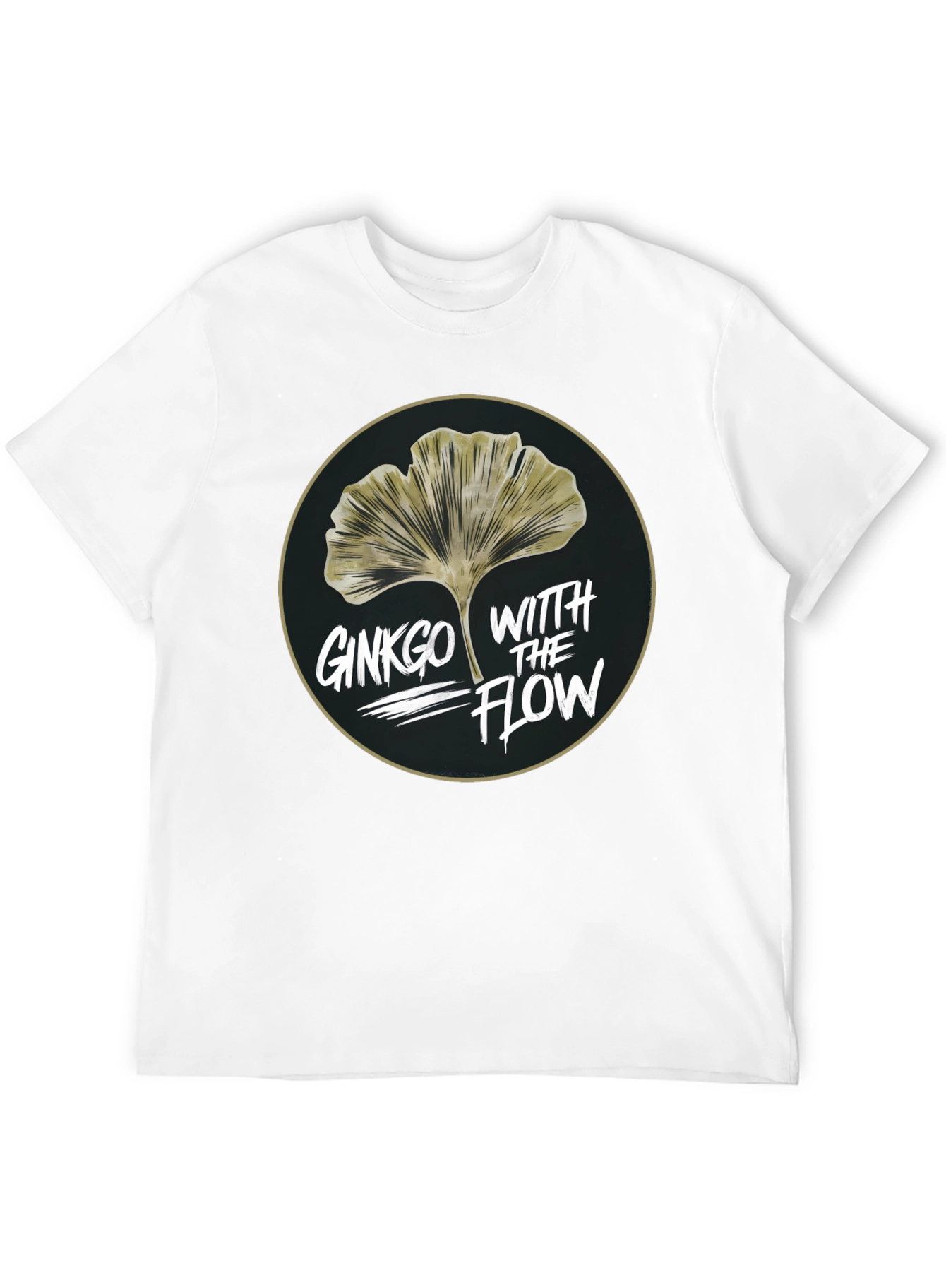 Ginkgo With The Flow Graphic T-Shirt