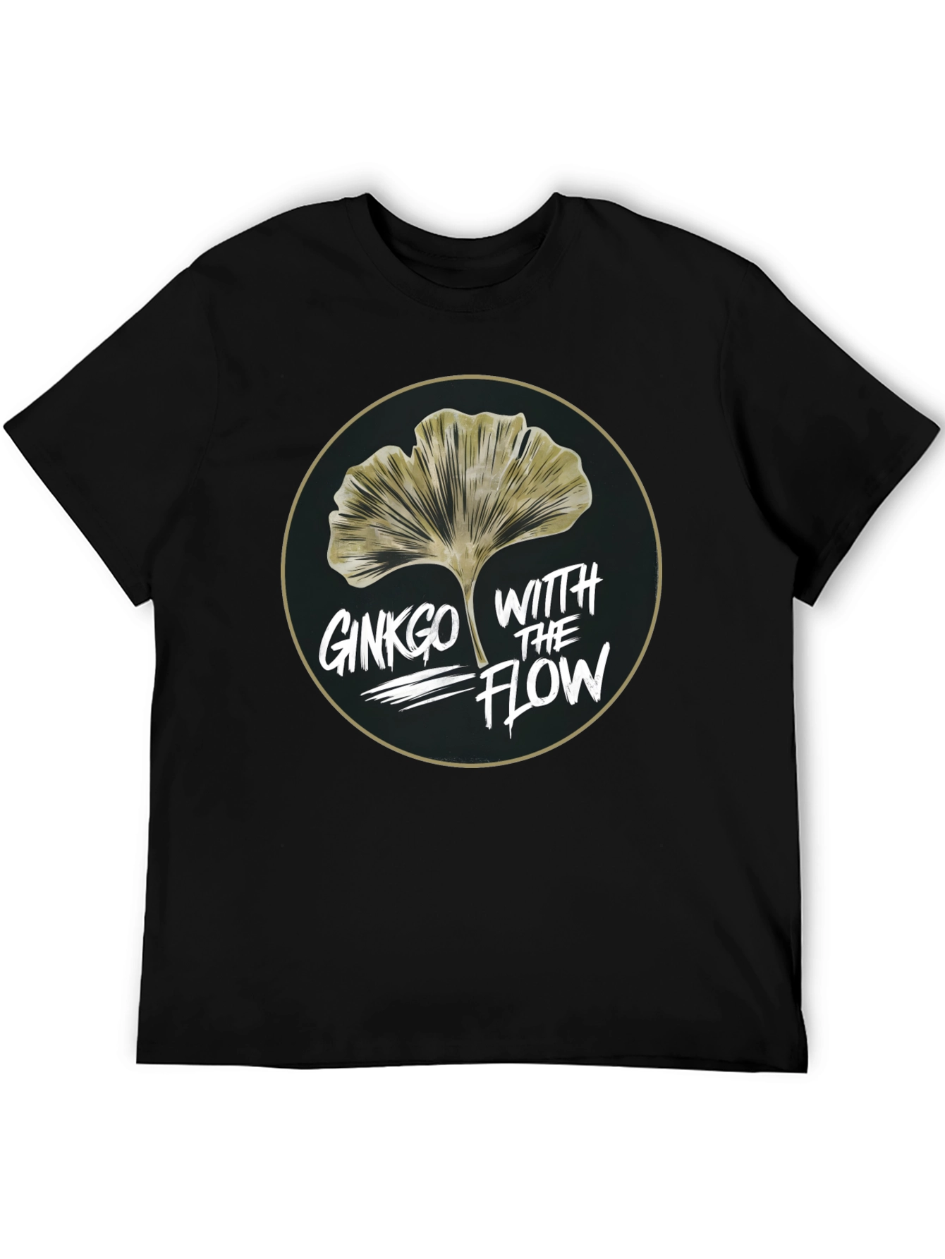 Ginkgo With The Flow Graphic T-Shirt