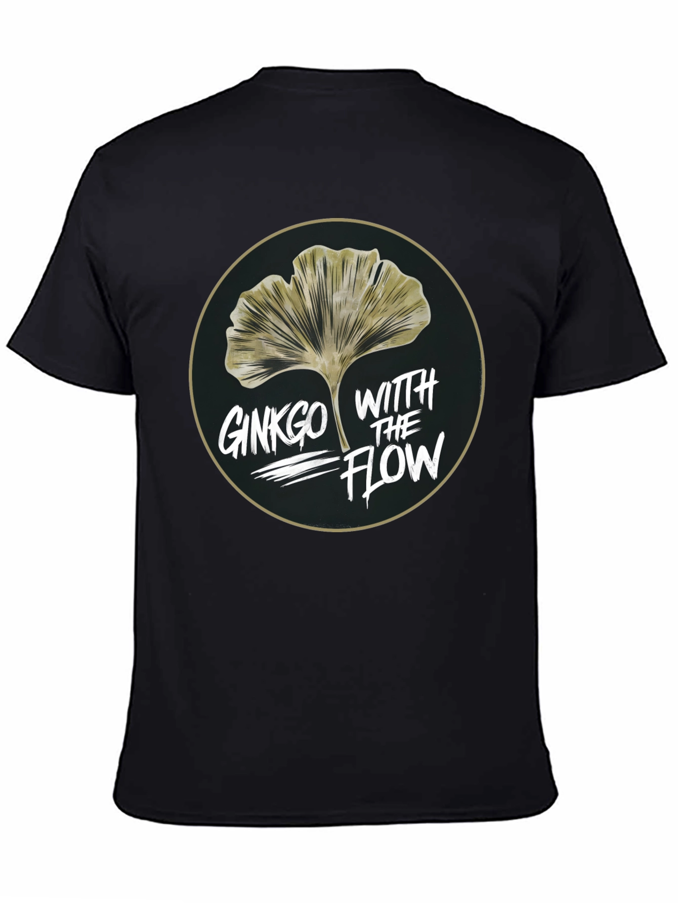 Ginkgo With The Flow Graphic T-Shirt