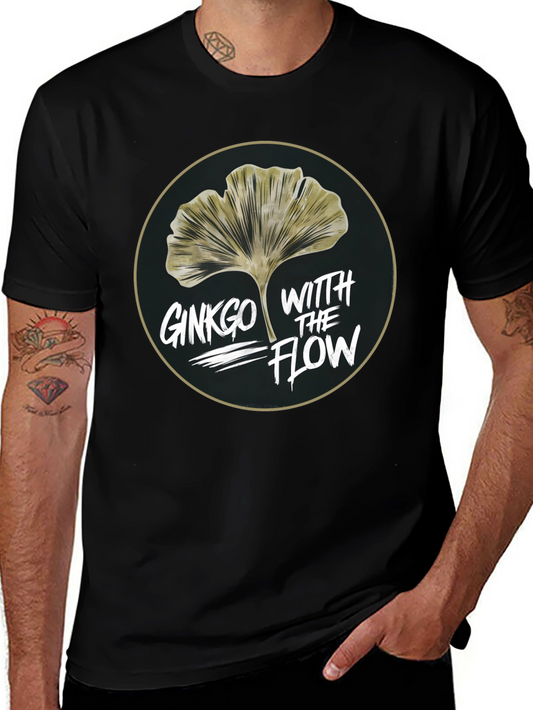 Ginkgo With The Flow Graphic T-Shirt
