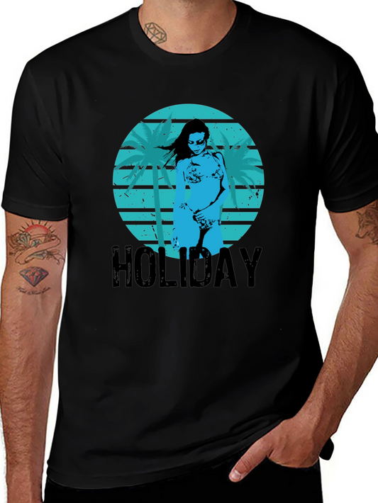 Holiday Beach Graphic T-Shirt