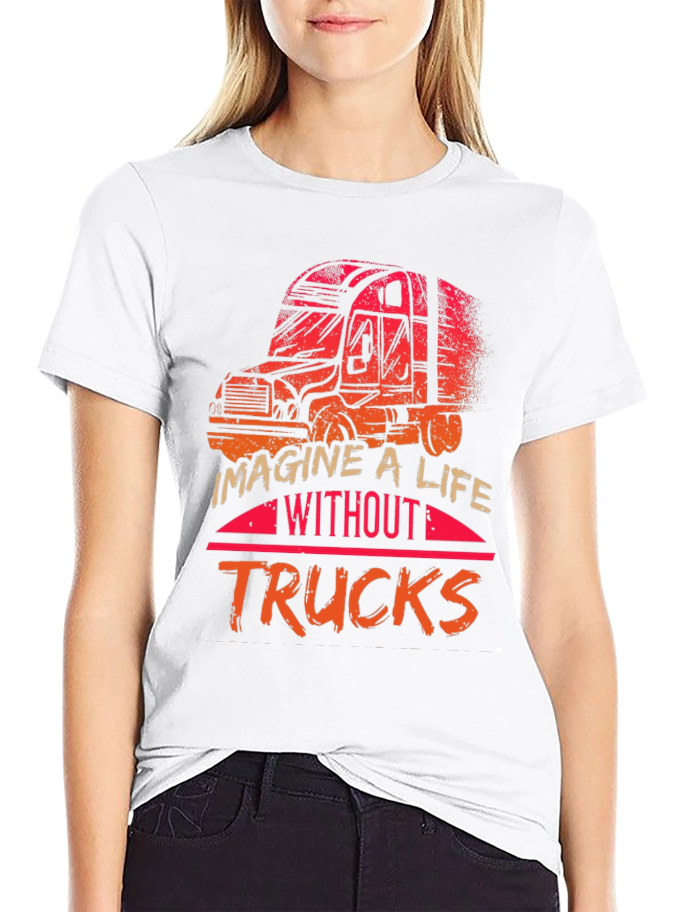 Imagine a Life Without Trucks Graphic Tee