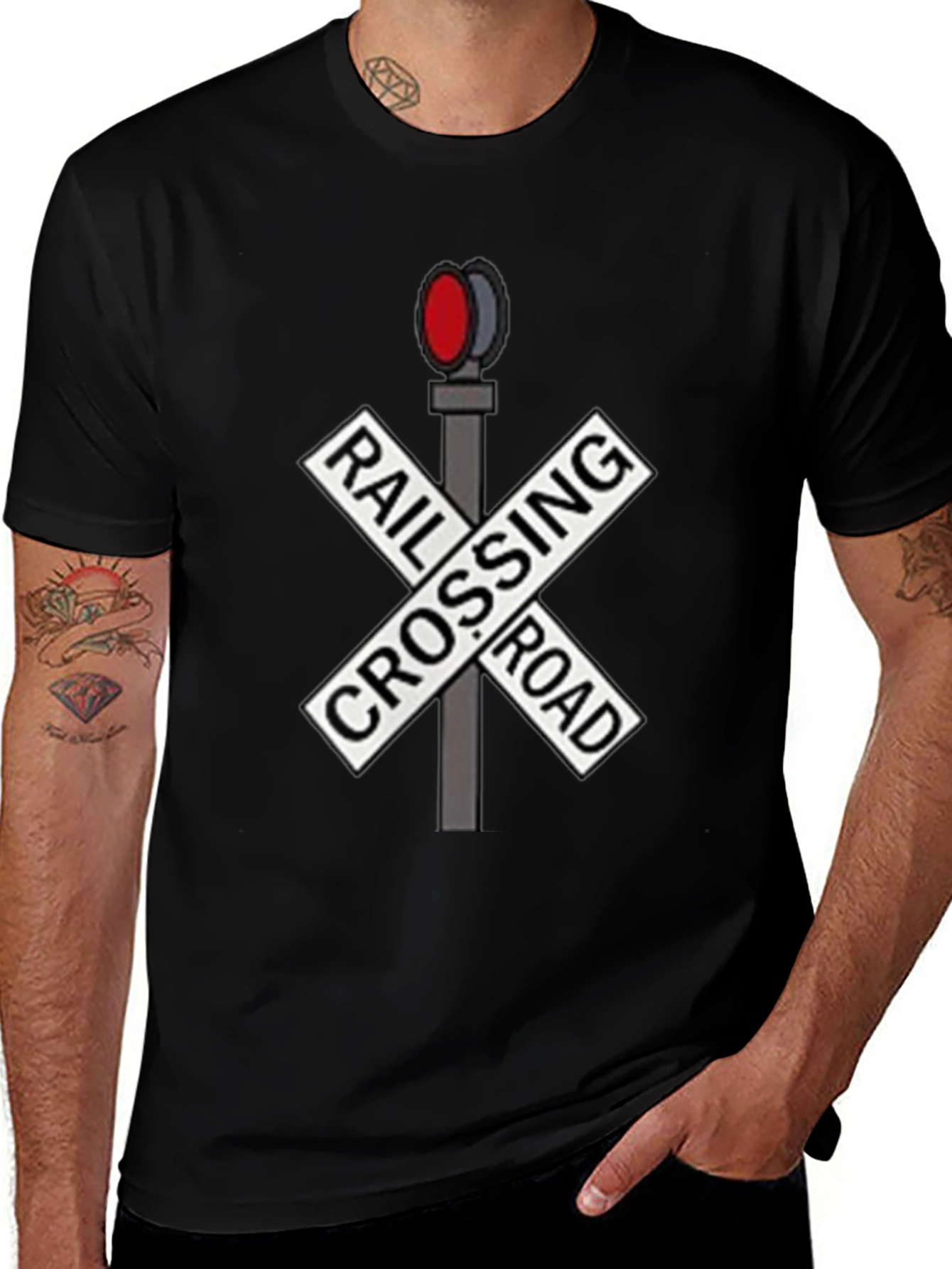 Railroad Crossing T-Shirt