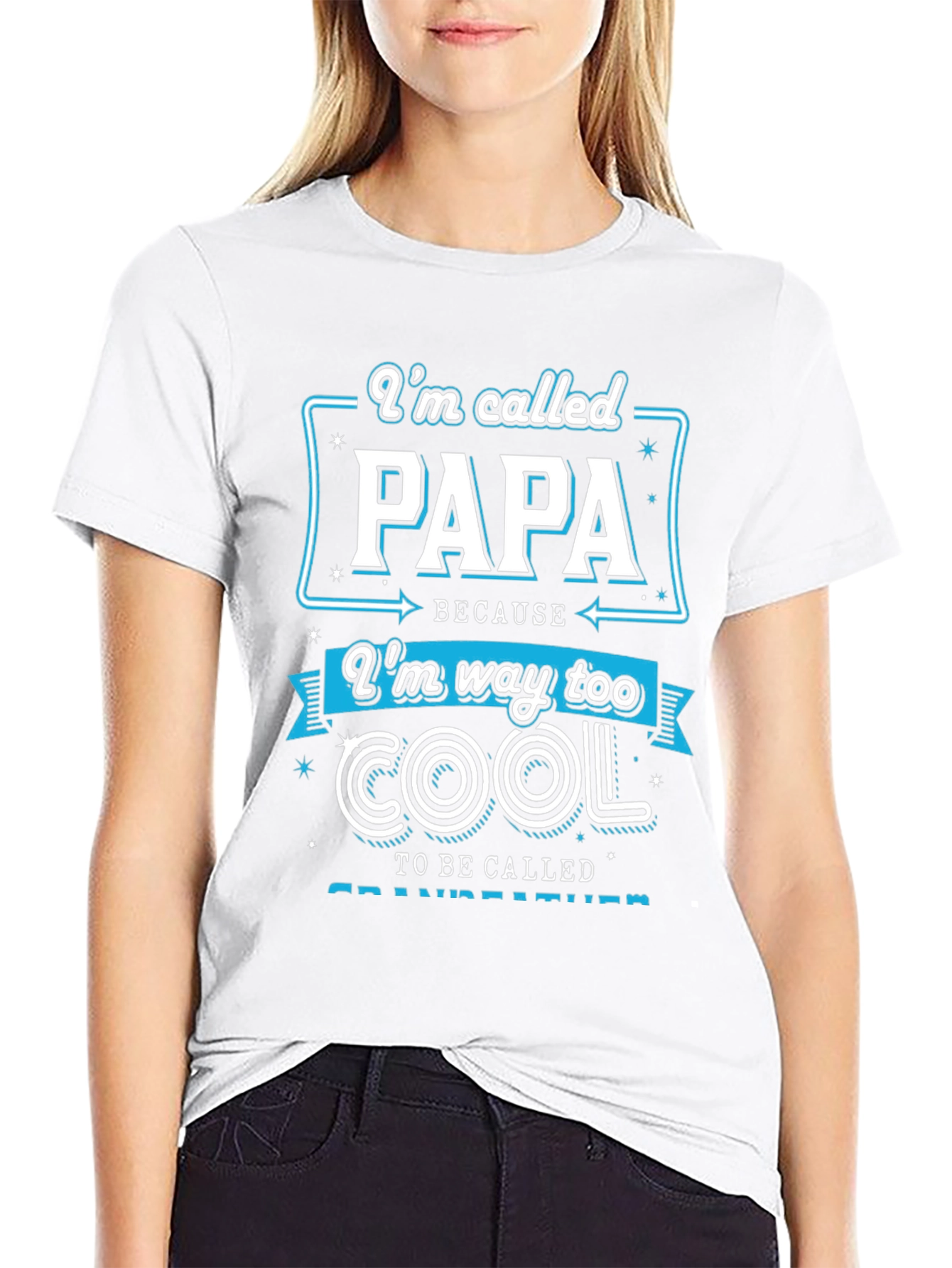 Im Called Papa T-Shirt - Cool Grandfather Tee