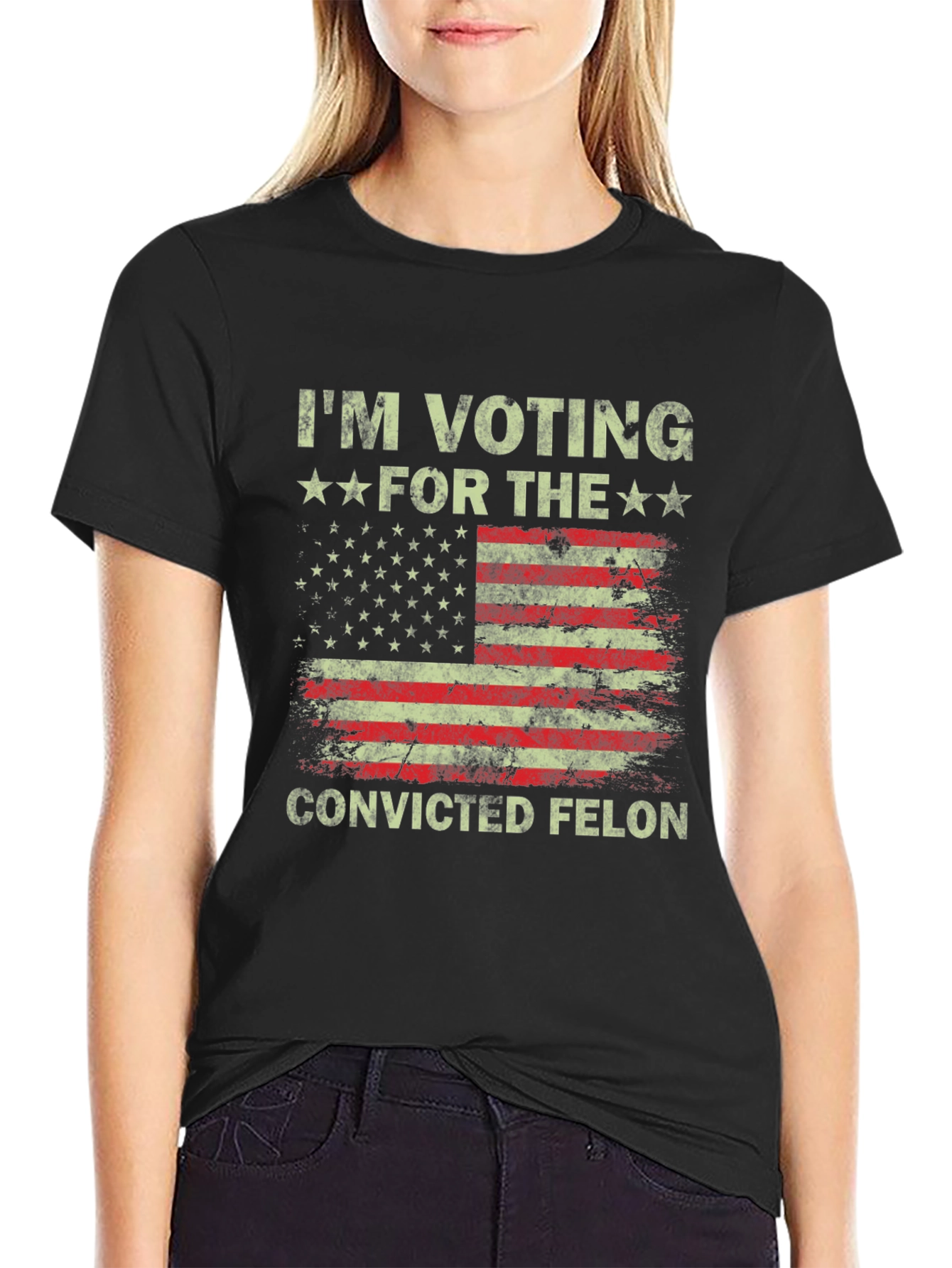 Im Voting for The Convicted Felon Tee