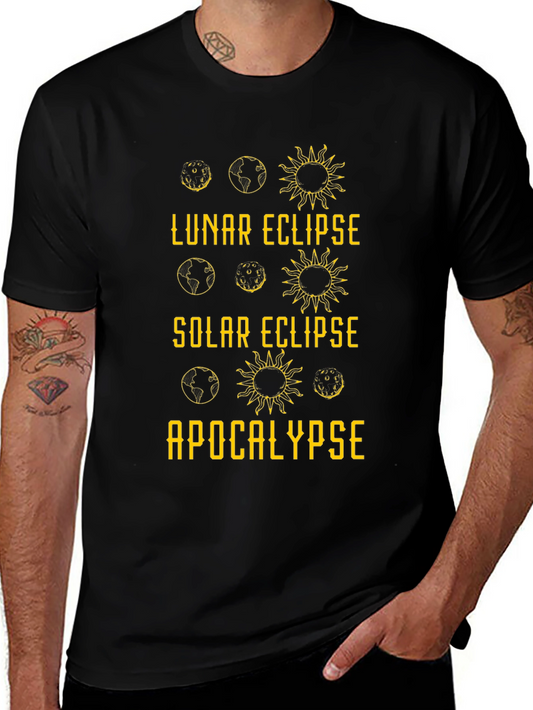 Lunar Solar Eclipse Apocalypse Graphic Tee