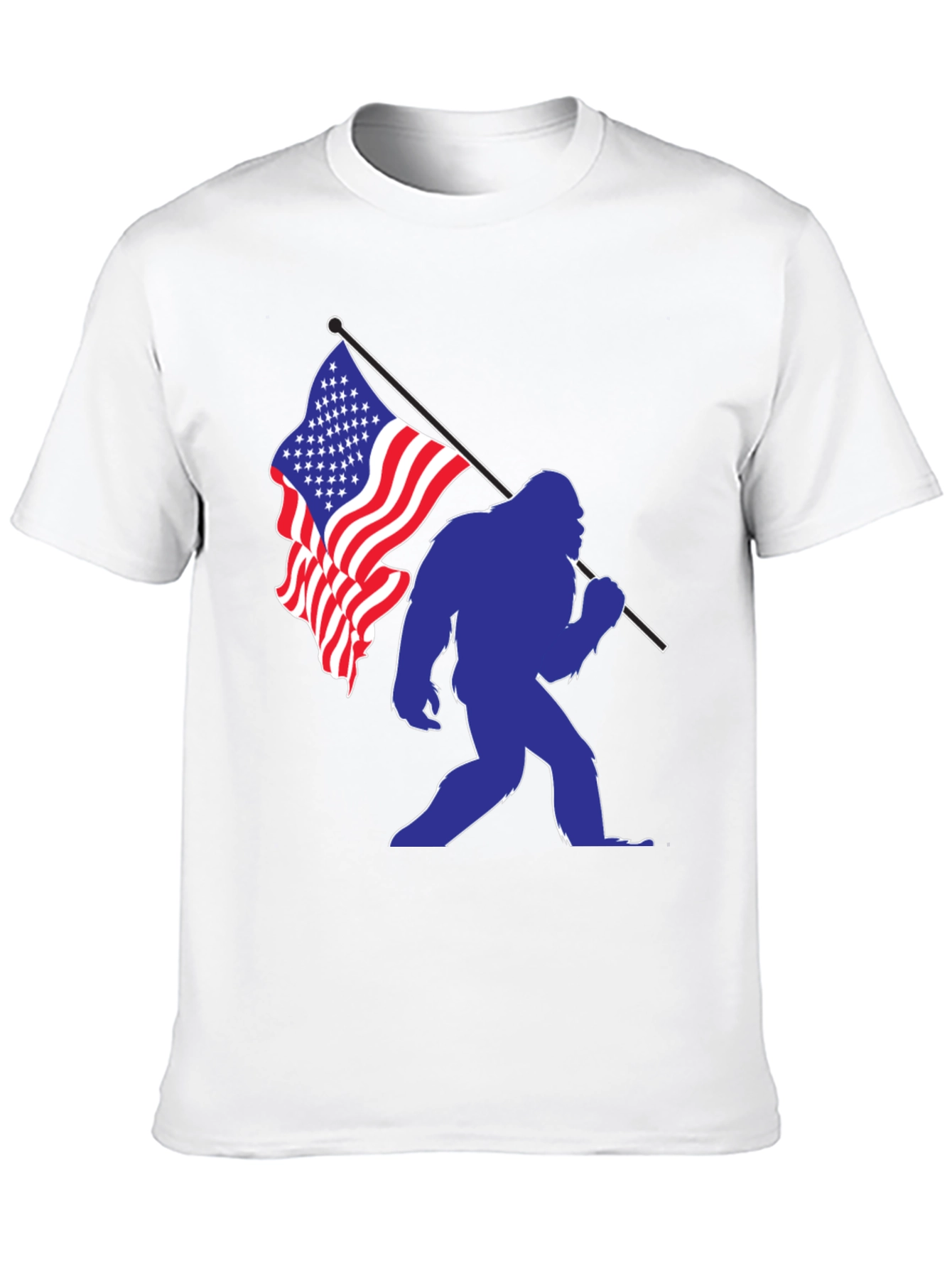 Bigfoot Patriotic T-Shirt