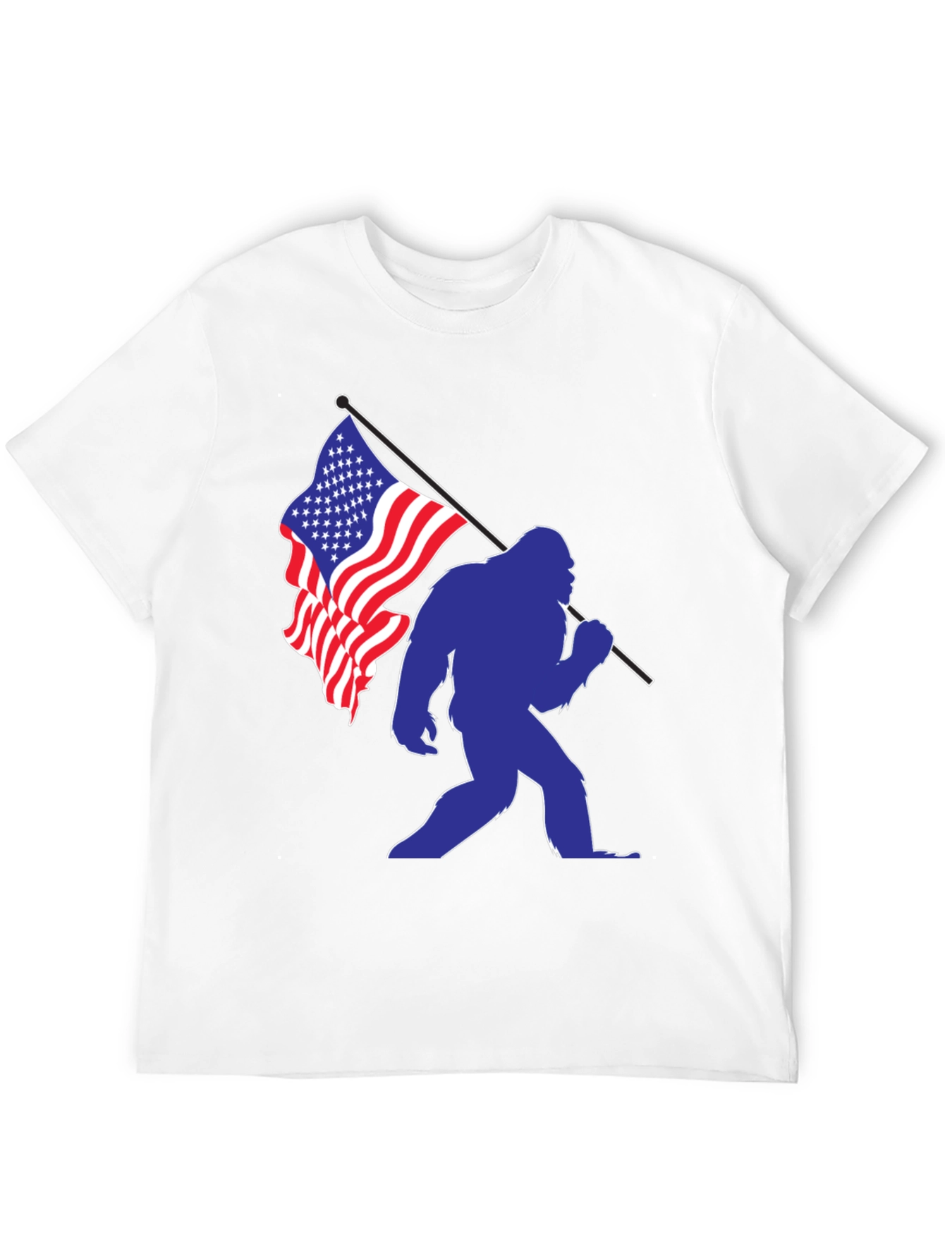 Bigfoot Patriotic T-Shirt