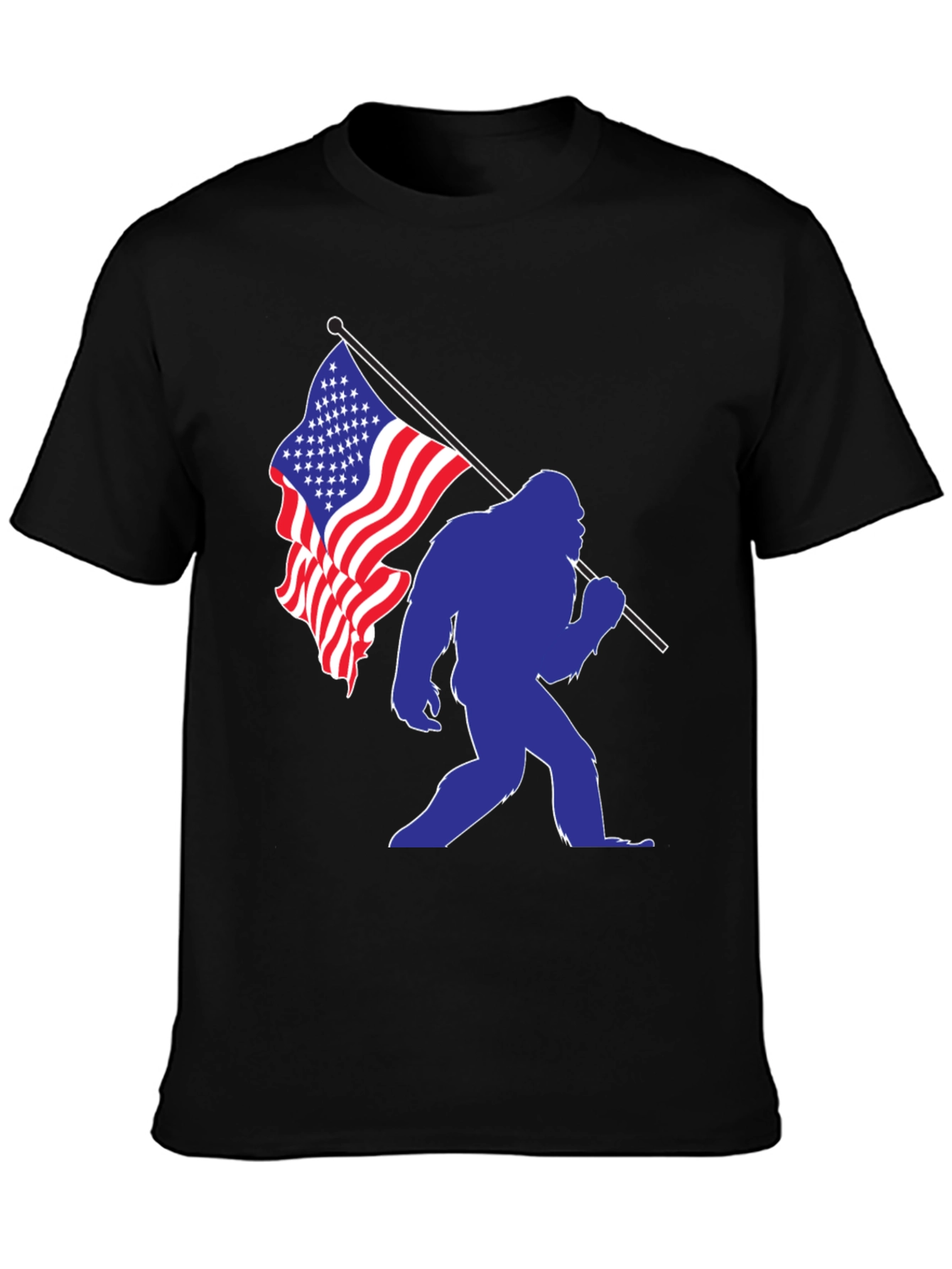 Bigfoot Patriotic T-Shirt