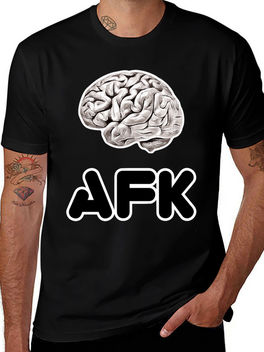 Brain AFK T-Shirt - Gamer Humor Tee