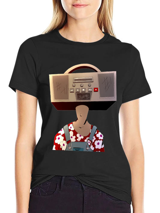Boombox Head T-Shirt