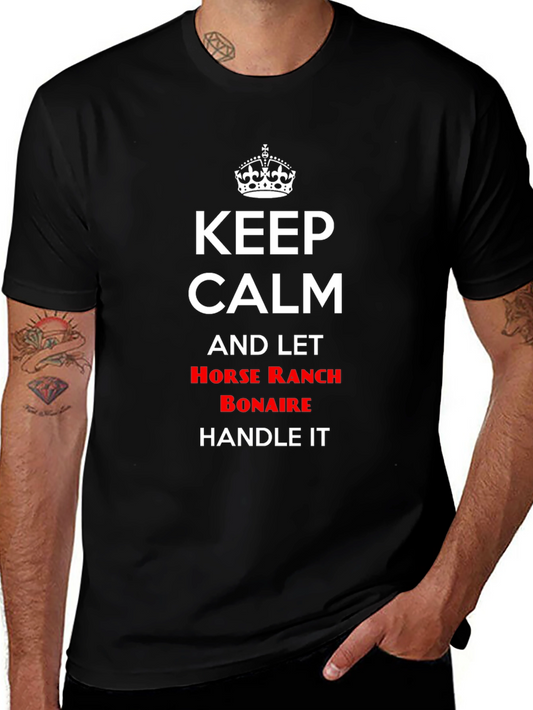 Keep Calm Horse Ranch Bonaire Graphic Tee