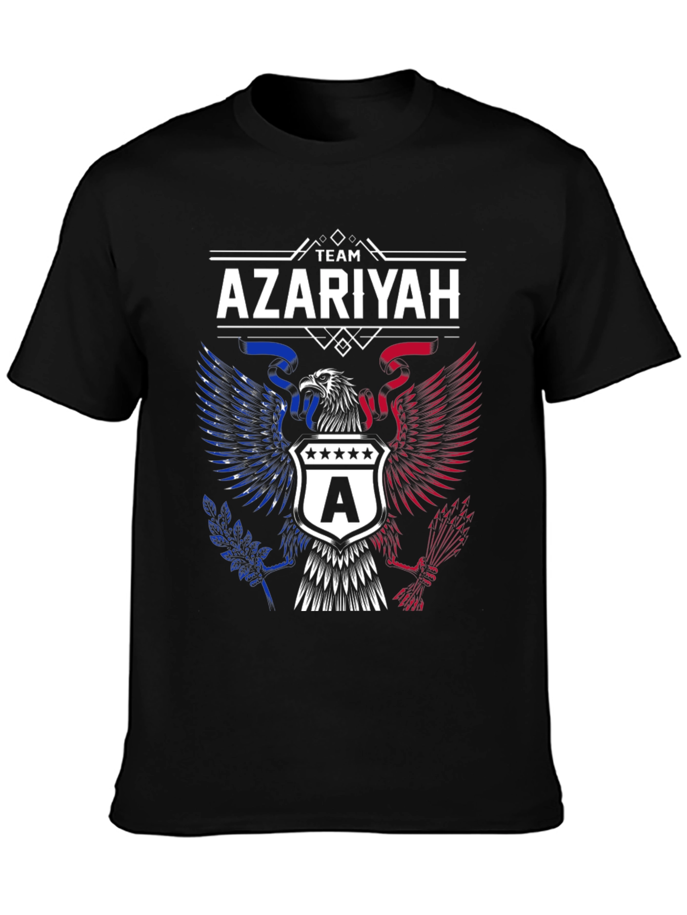 Team Azariyah Patriotic Eagle Graphic T-Shirt
