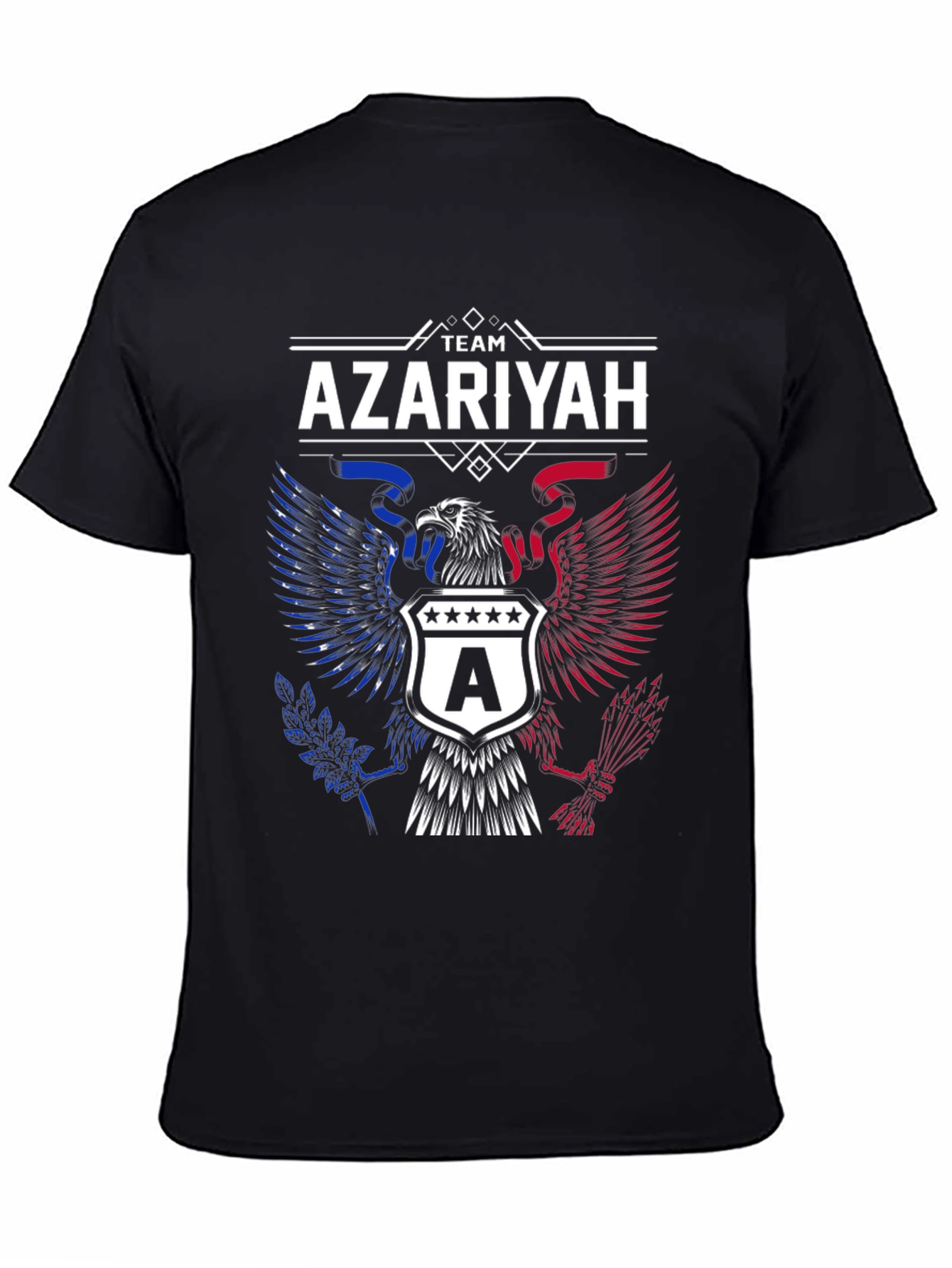 Team Azariyah Patriotic Eagle Graphic T-Shirt