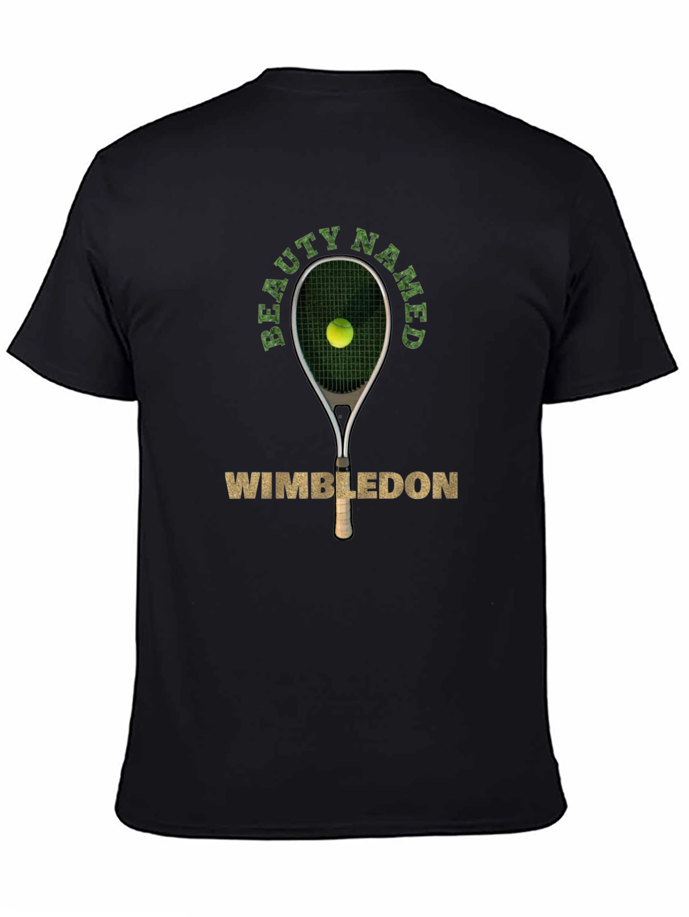 Wimbledon Beauty Named Tennis T-Shirt