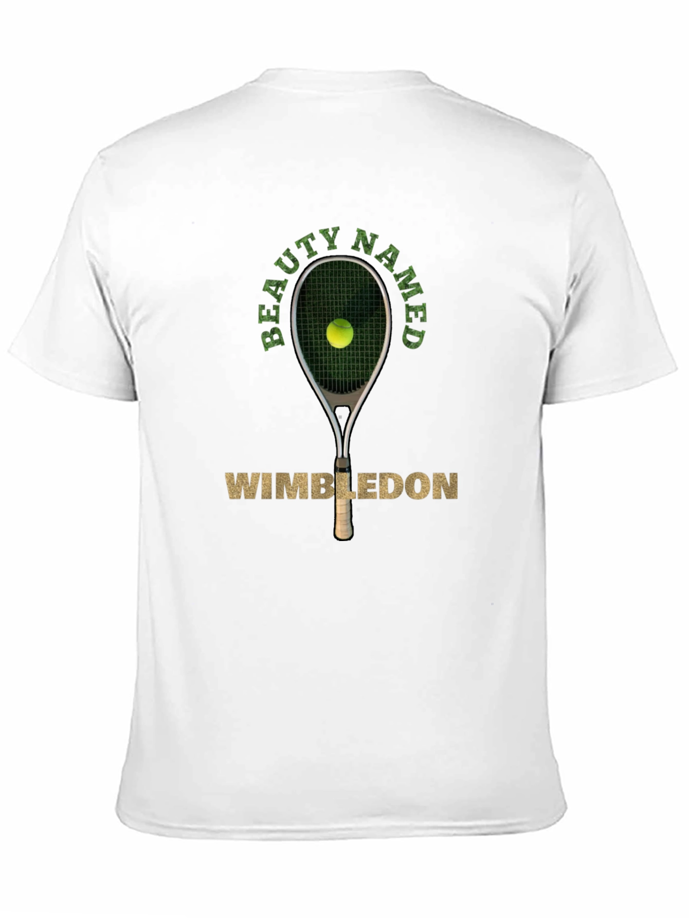 Wimbledon Beauty Named Tennis T-Shirt