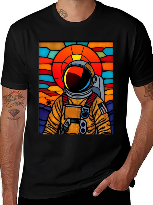 Astronaut Stained Glass T-Shirt