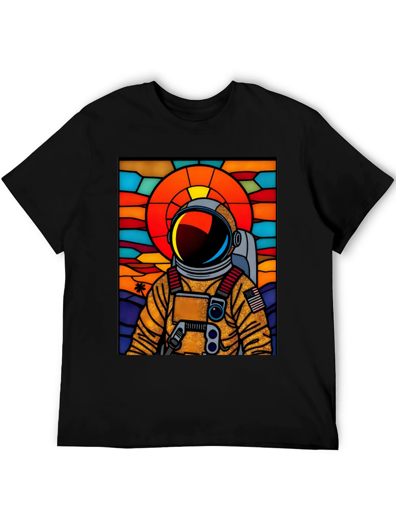 Astronaut Stained Glass T-Shirt