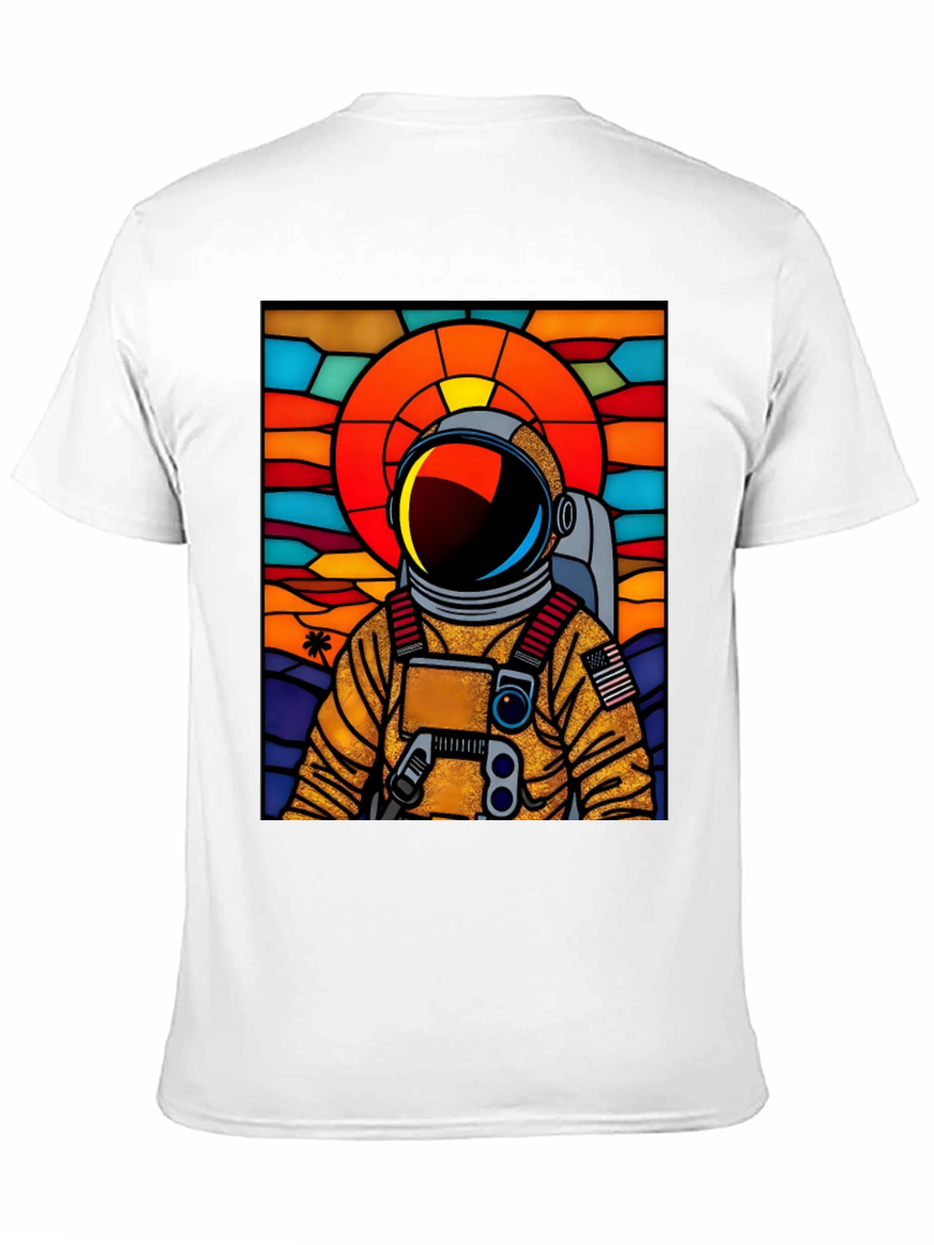 Astronaut Stained Glass T-Shirt