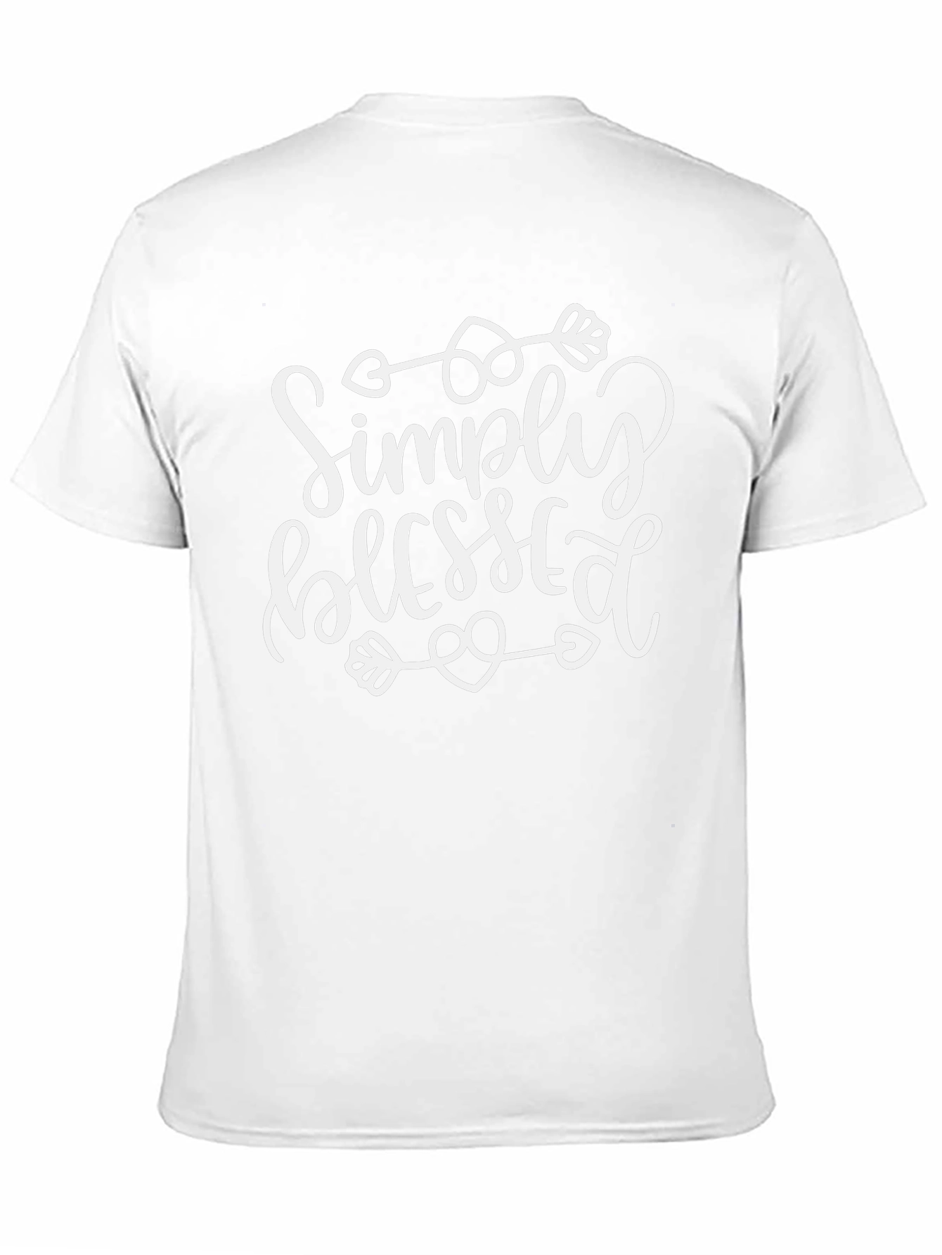 Simply Blessed Black Tee