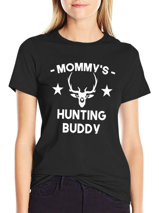 Mommys Hunting Buddy Graphic Tee