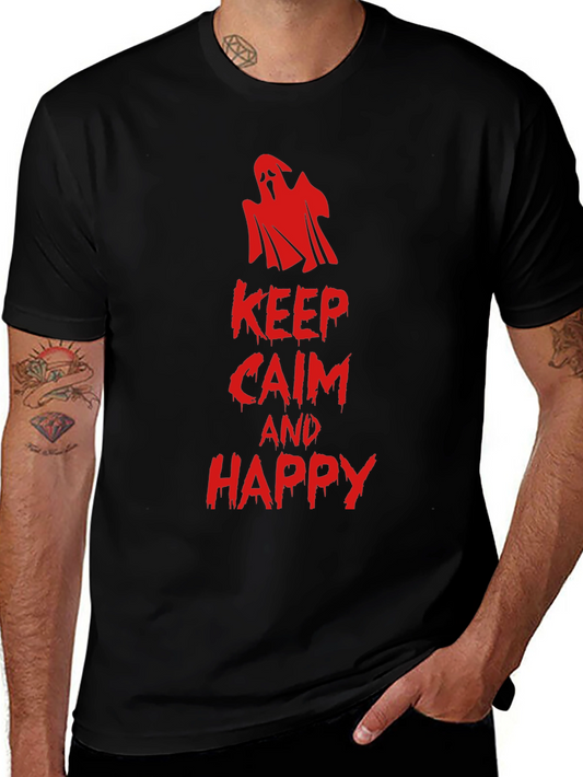 Keep Calm and Happy Halloween T-Shirt