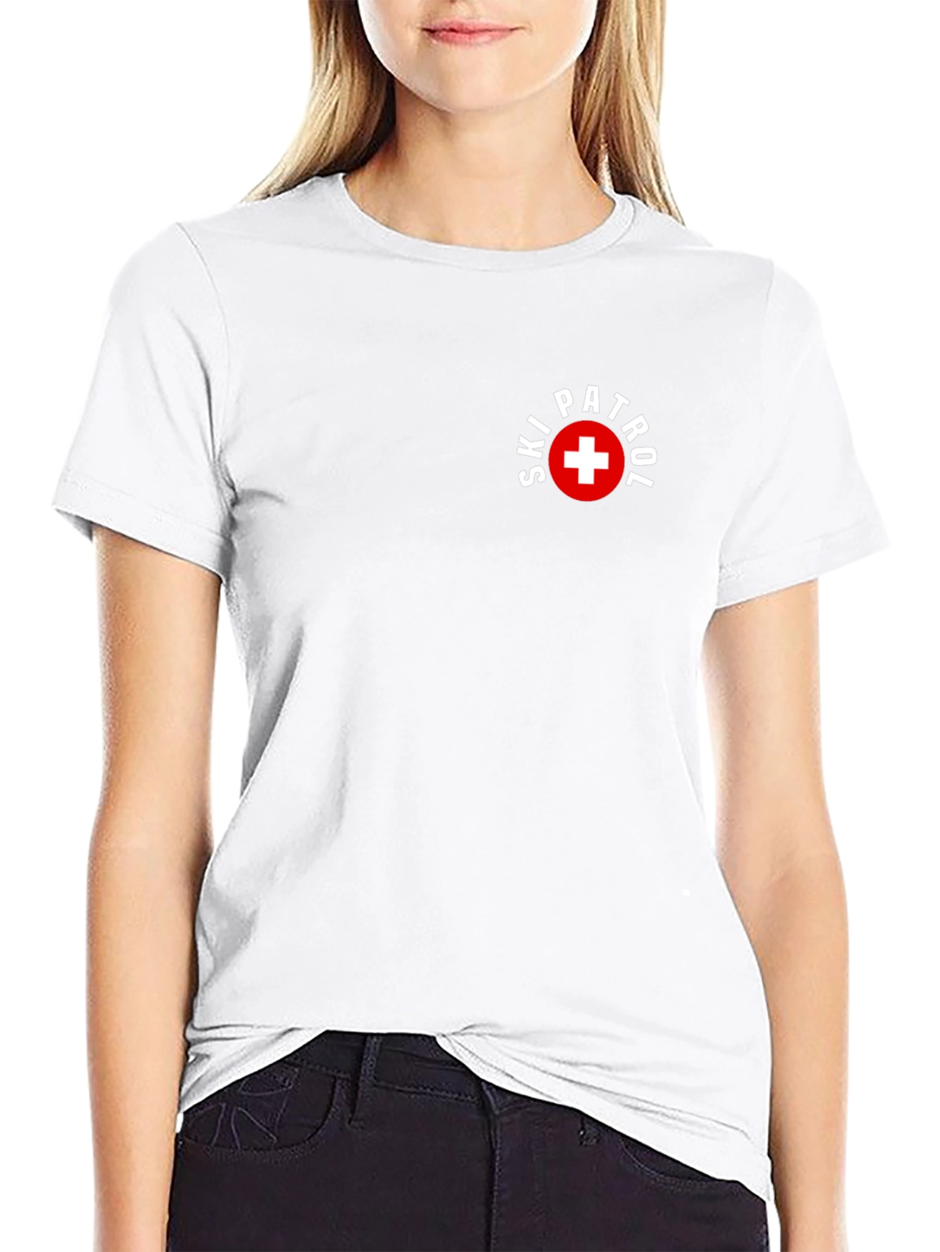 Ski Patrol T-Shirt Black - Rescue & Safety