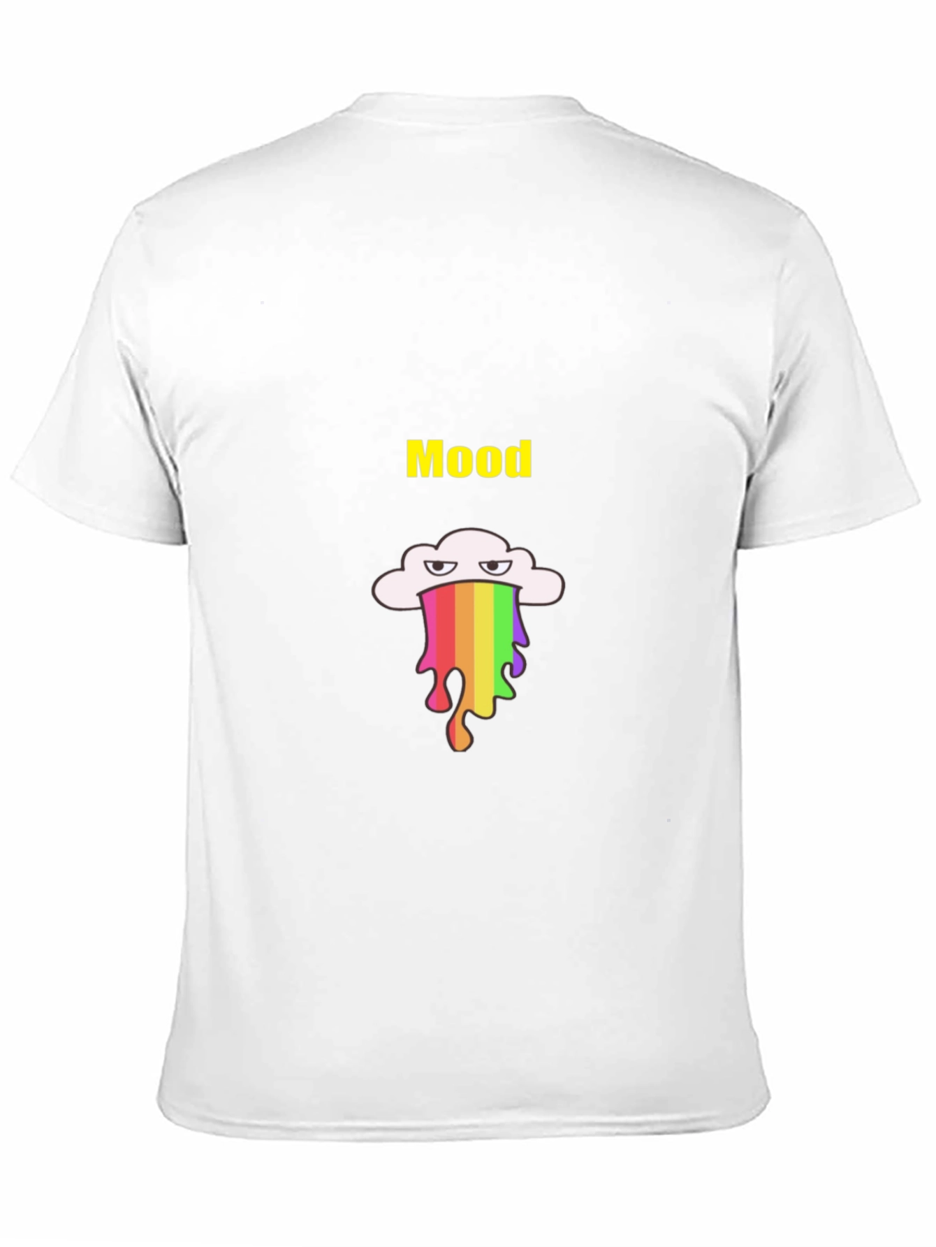 Mood Rainbow Drip T-Shirt - Black