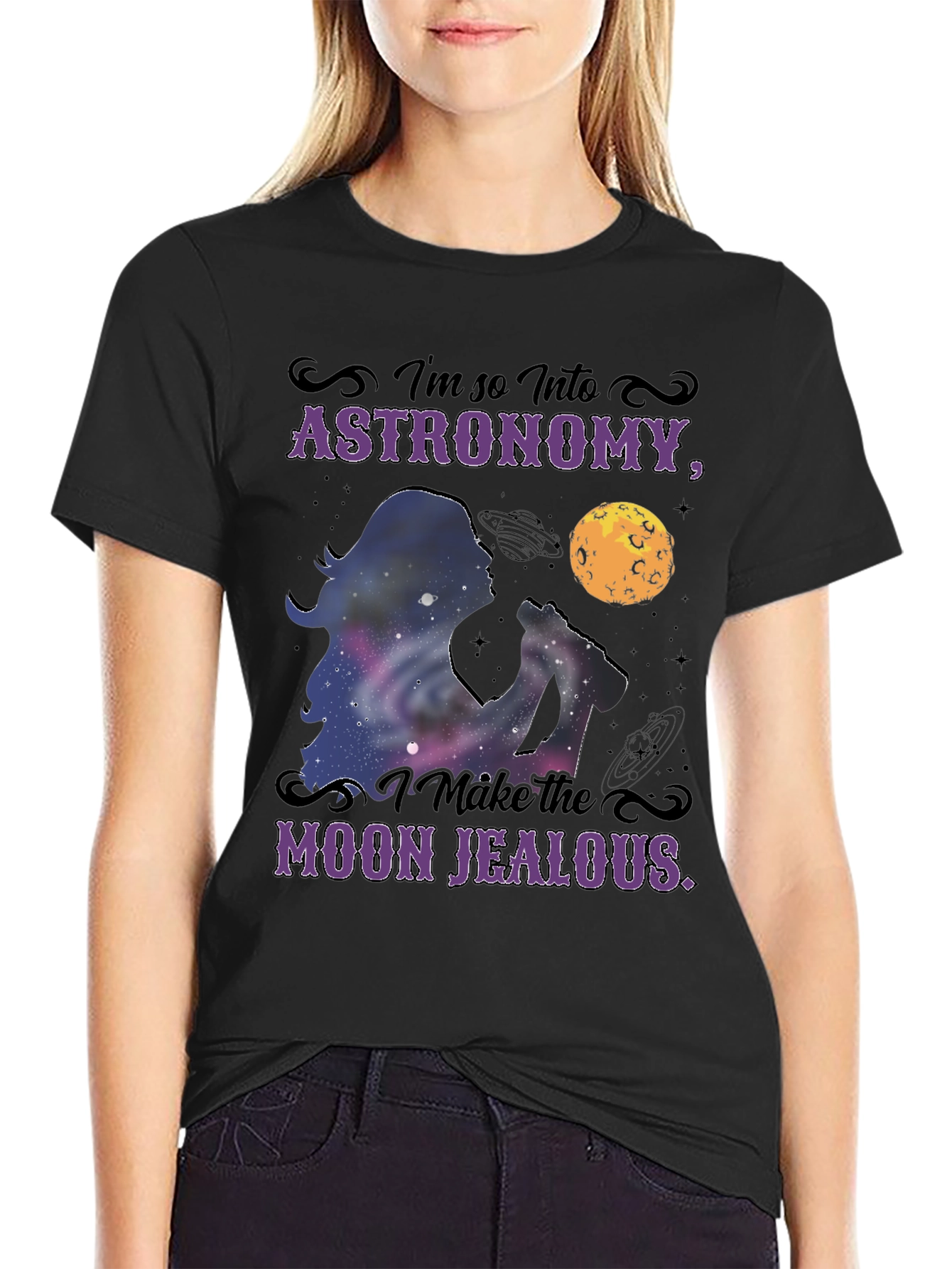 Astronomy Lover Graphic T-Shirt