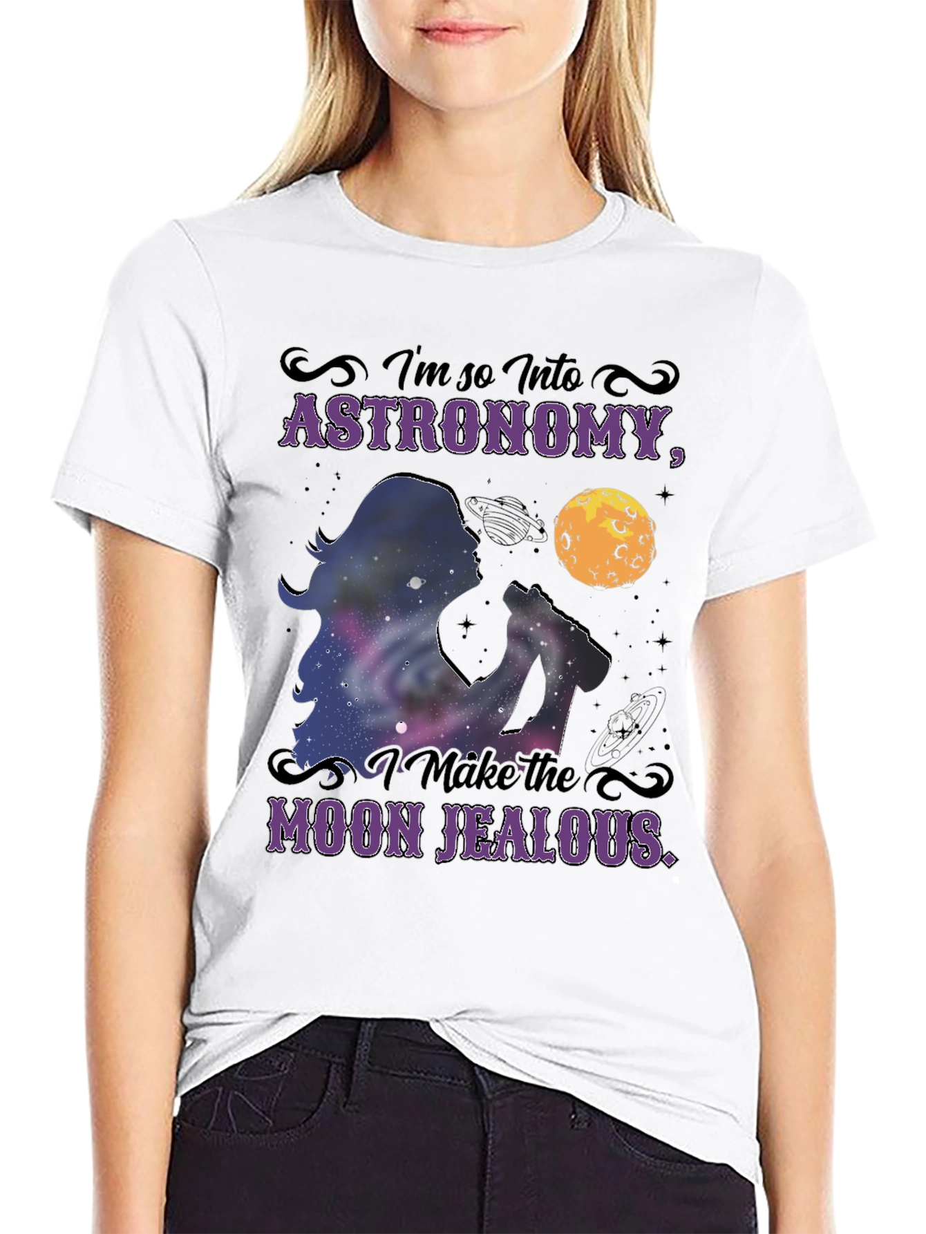 Astronomy Lover Graphic T-Shirt