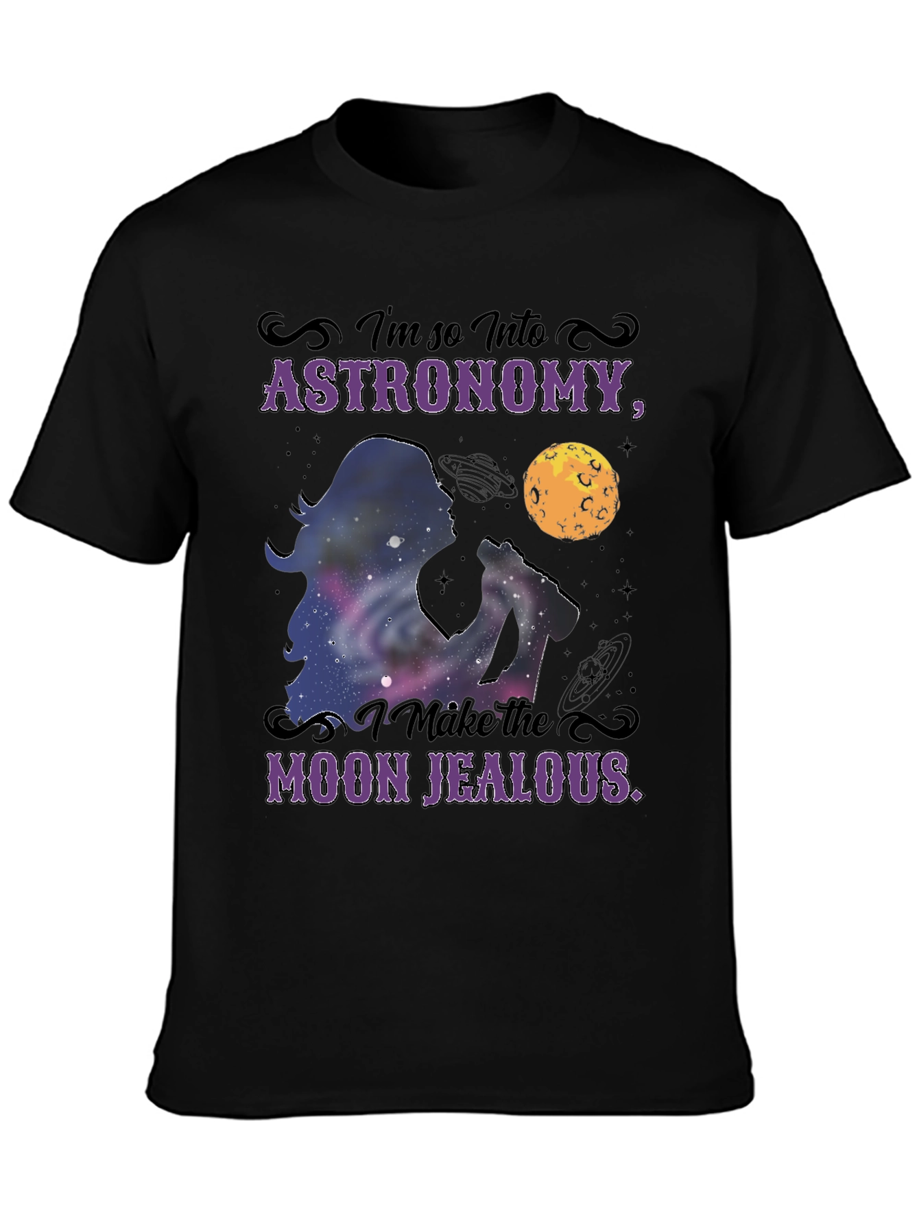 Astronomy Lover Graphic T-Shirt