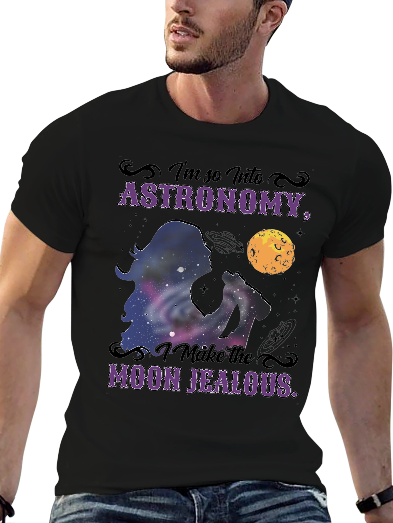 Astronomy Lover Graphic T-Shirt