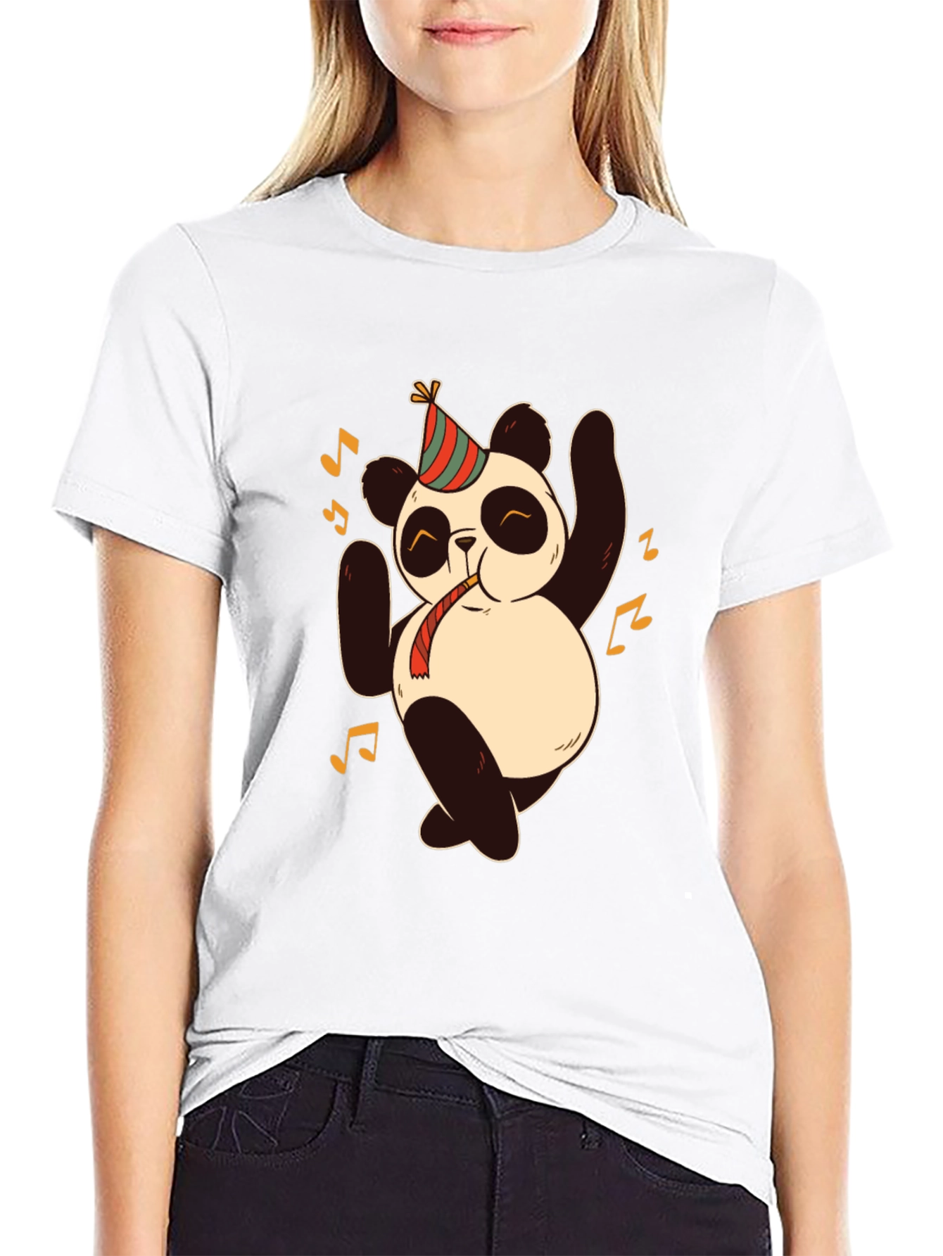 Party Panda T-Shirt - Fun & Festive