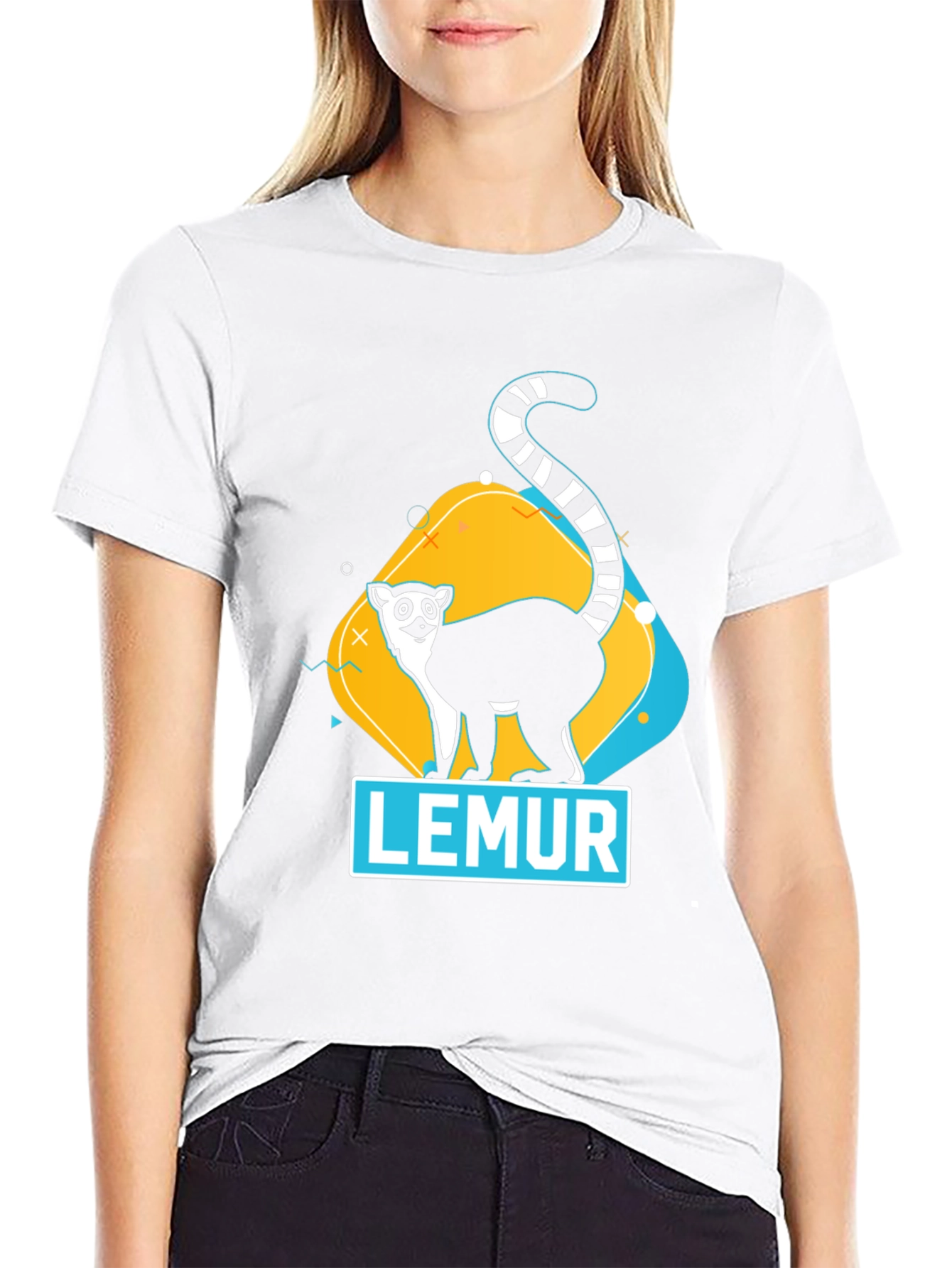 Lemur Graphic T-Shirt - Unisex Soft Cotton Tee