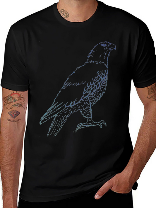 Eagle Graphic Tee - Mens Black T-Shirt