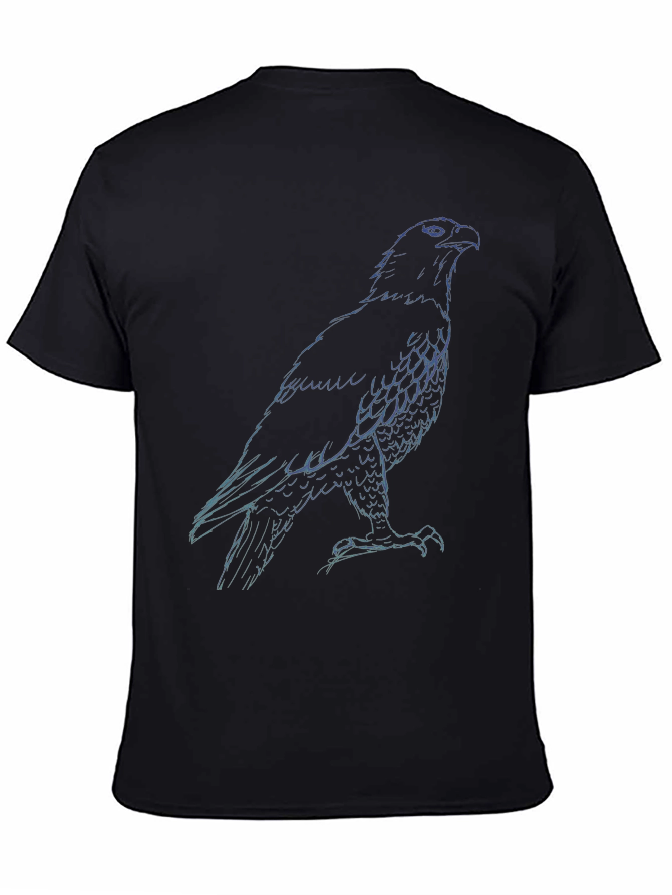 Eagle Graphic Tee - Mens Black T-Shirt