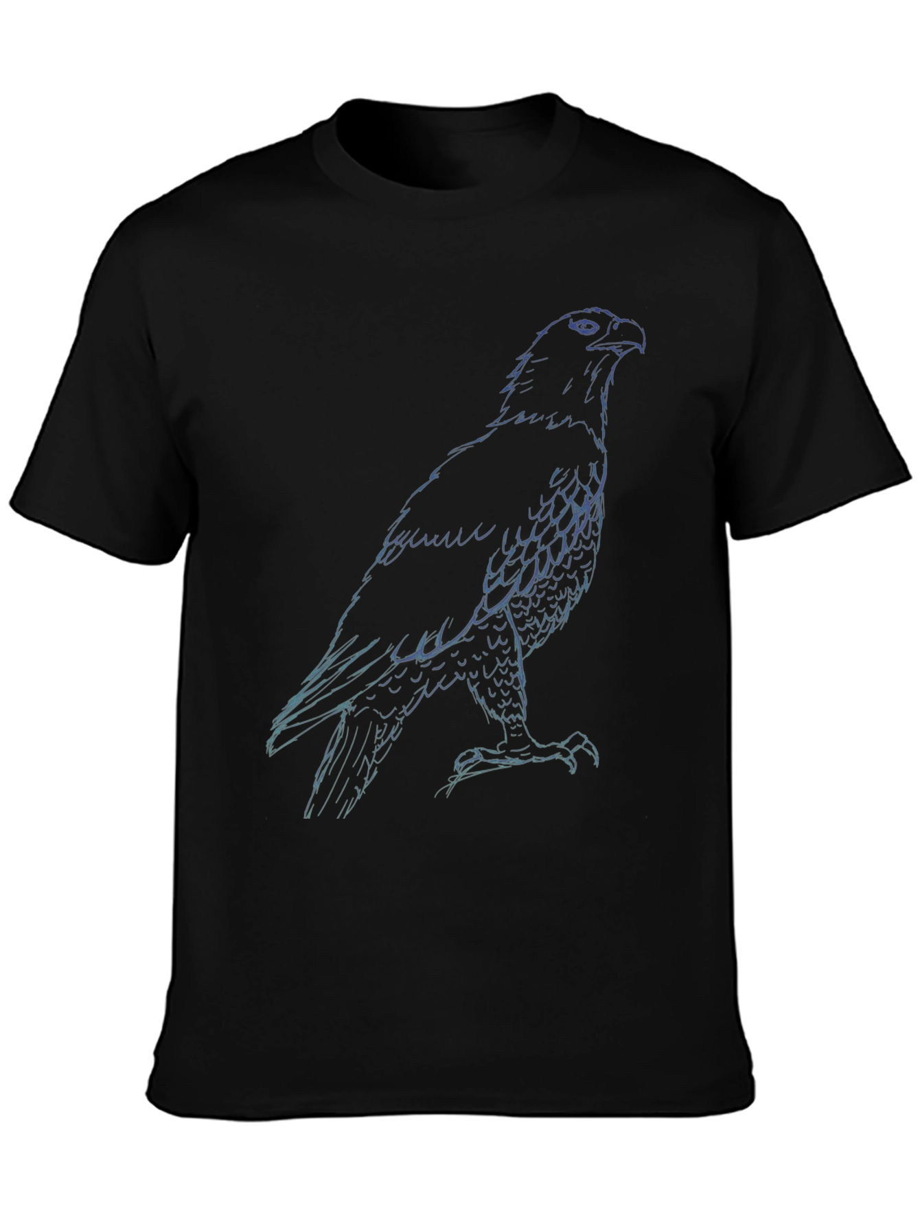 Eagle Graphic Tee - Mens Black T-Shirt